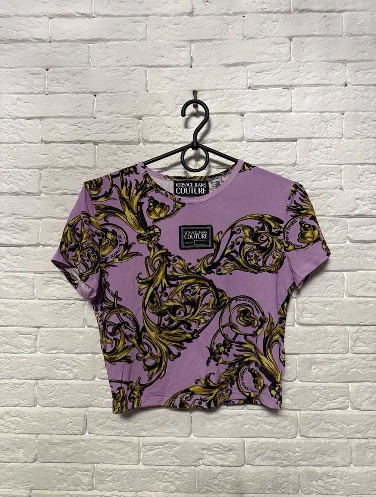 Versace Jeans Couture Versace Jeans Couture Garland Print Top Regalia Baroque Size M / US 6-8 / IT 42-44 - 1 Thumbnail