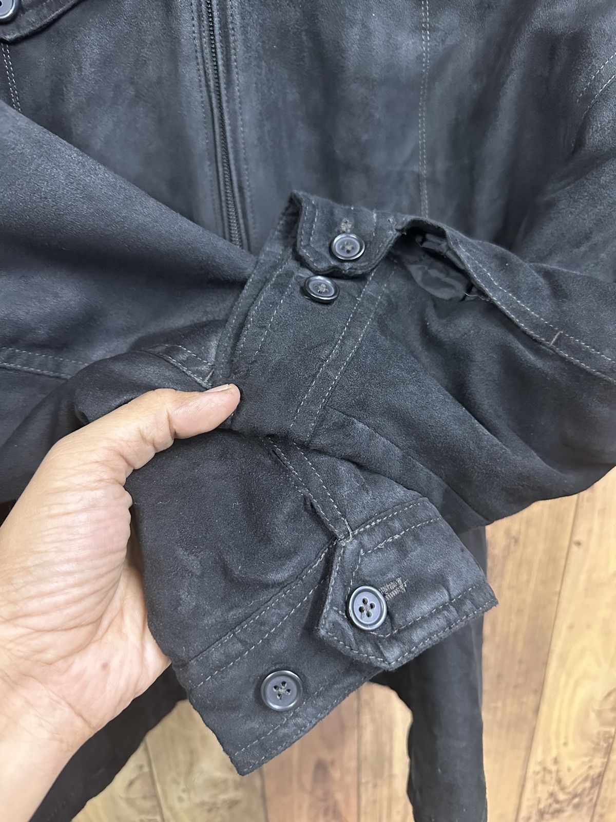 Kansai Yamamoto Vintage Kansai Yamamoto Soft Suede Winter Flannel Z41 Size US L / EU 52-54 / 3 - 8 Thumbnail
