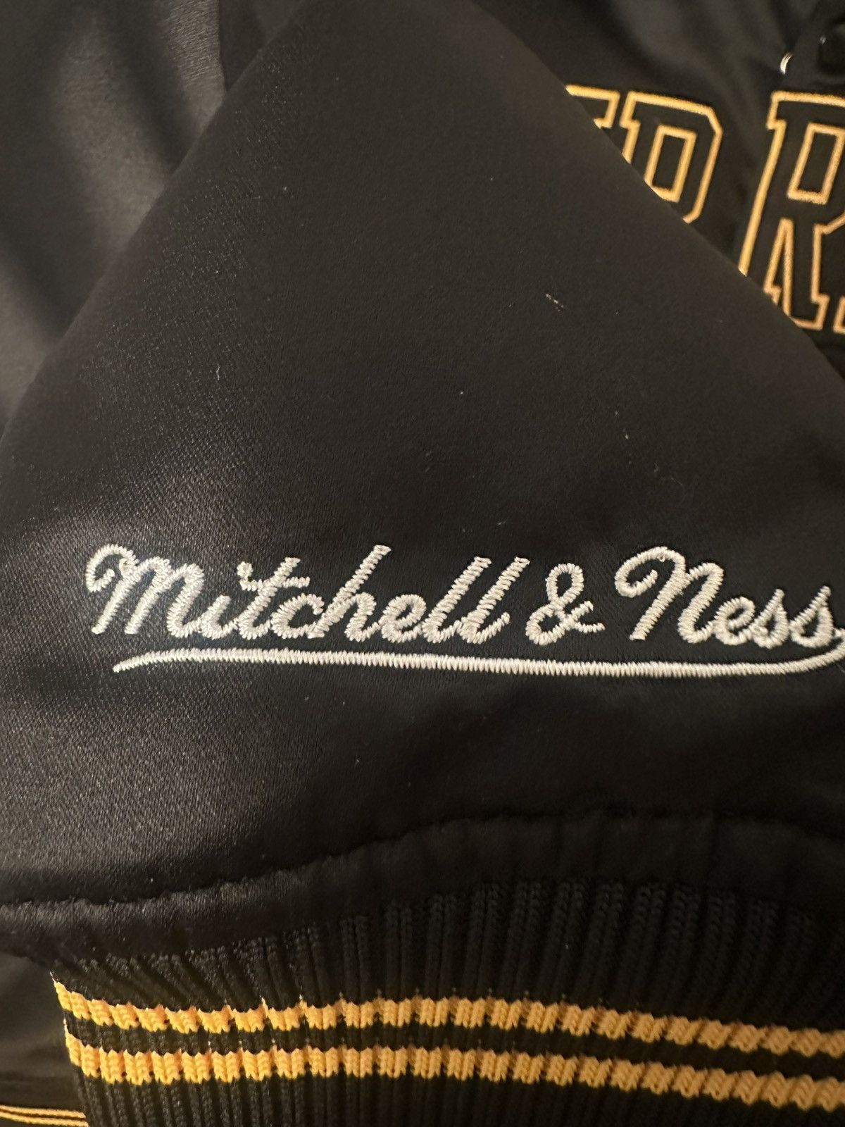 Mitchell & Ness × Supreme Supreme x Mitchell & Ness Lined Hooded SatinVarsity Jacket Size US L / EU 52-54 / 3 - 6 Thumbnail