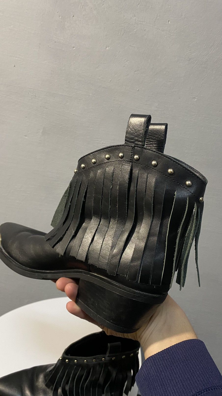 Love Moschino Love Moschino fringe western boot size : EUR 39 Size US 9 / IT 39 - 6 Thumbnail