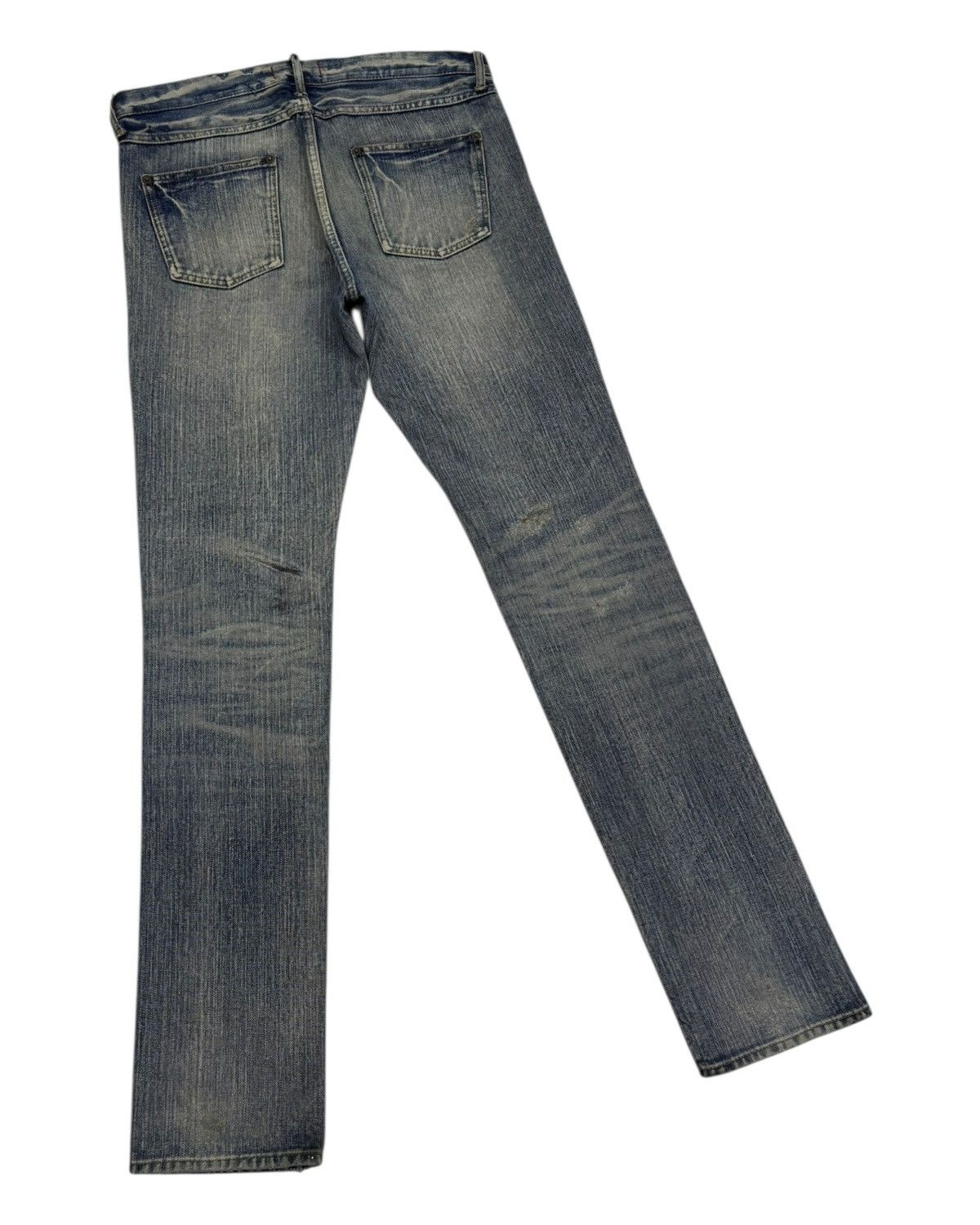 NANO universe × Number (N)ine Nano Universe Boro Patchwork Mud Wash Distressed Denim Jean Size US 33 - 8 Thumbnail