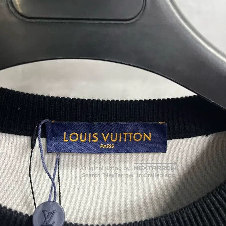 Louis Vuitton Louis Vuitton Black presbyopic gradient crew neck long sle Size US L / EU 52-54 / 3 - 2 Thumbnail