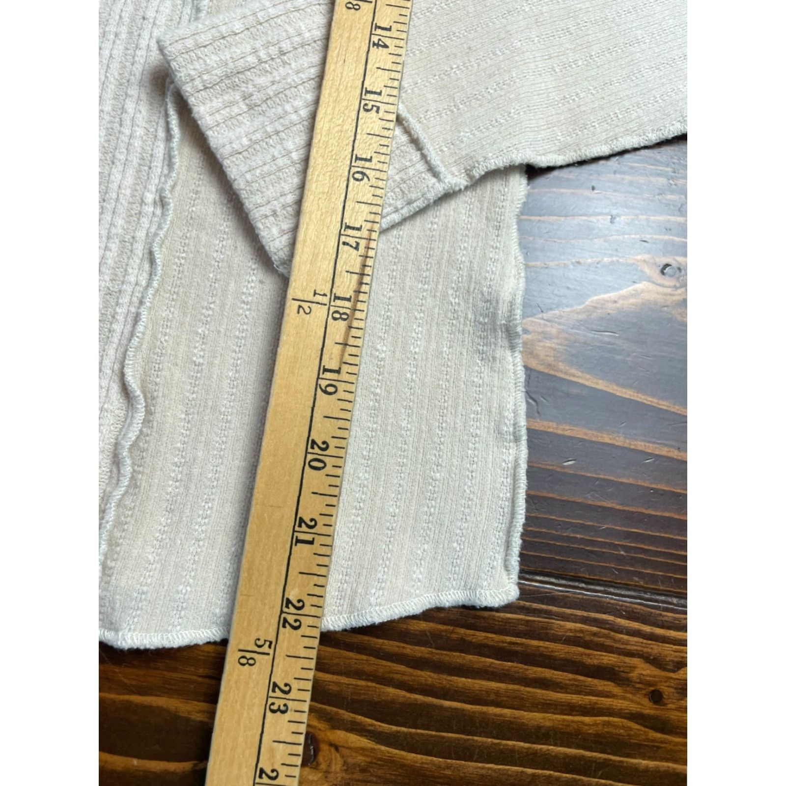 Vintage Maurices Sweater Women's Size S Pullover Long Sleeve Ivory Cream Knit Regular Casual Travel Fall Winter Size S / US 4 / IT 40 - 5 Thumbnail
