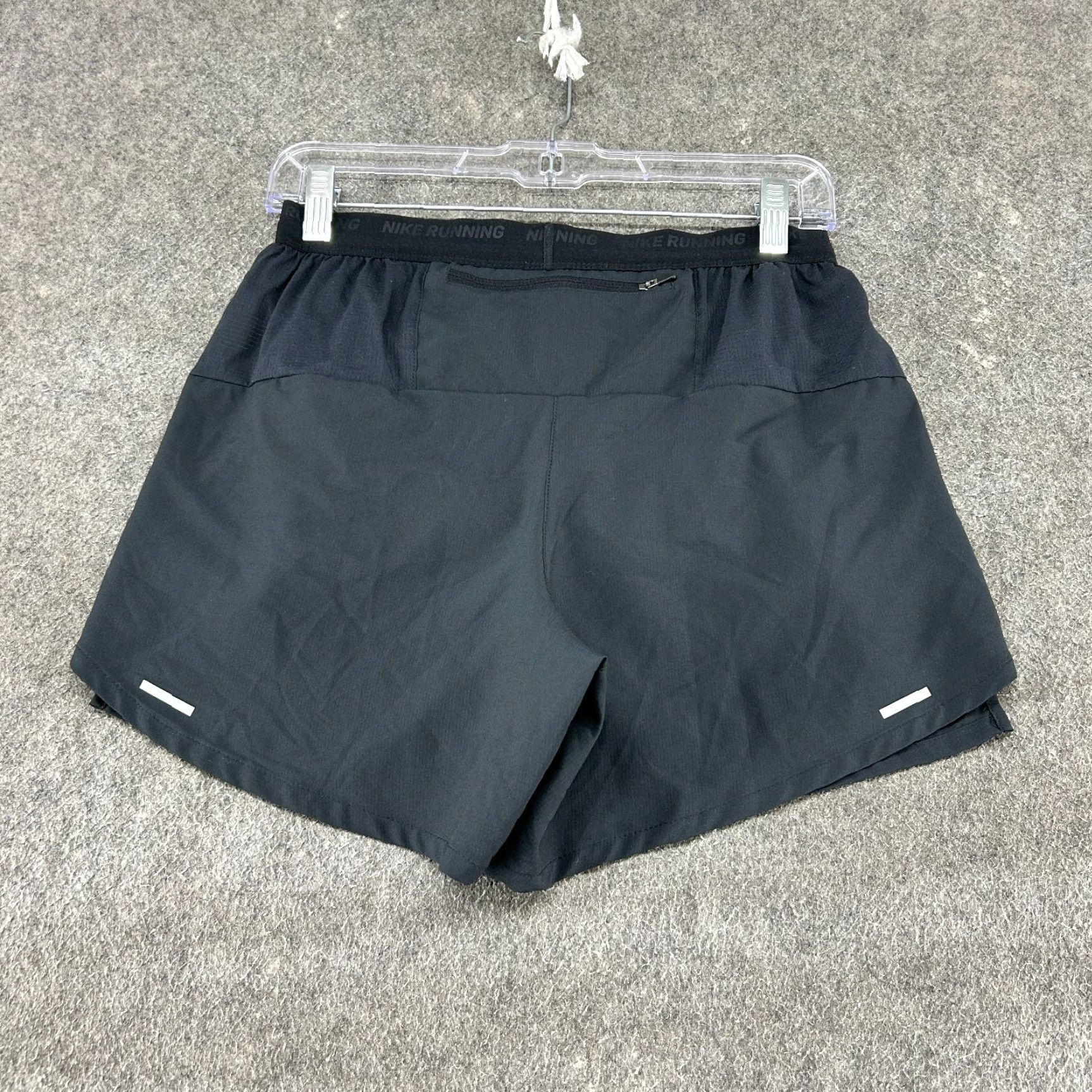 Nike Nike Shorts Mens Small Black Dri Fit Running Flex Stride Pocket DM4755 010 Size US 29 - 5 Thumbnail