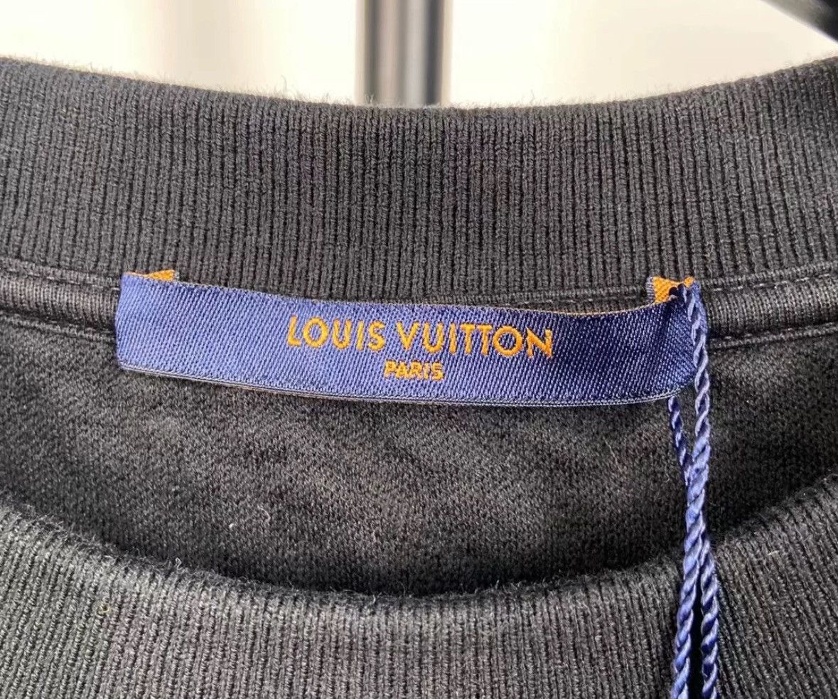 Louis Vuitton Louis Vuitton LV striped patchwork embossed vintage hoodie Size US S / EU 44-46 / 1 - 5 Thumbnail