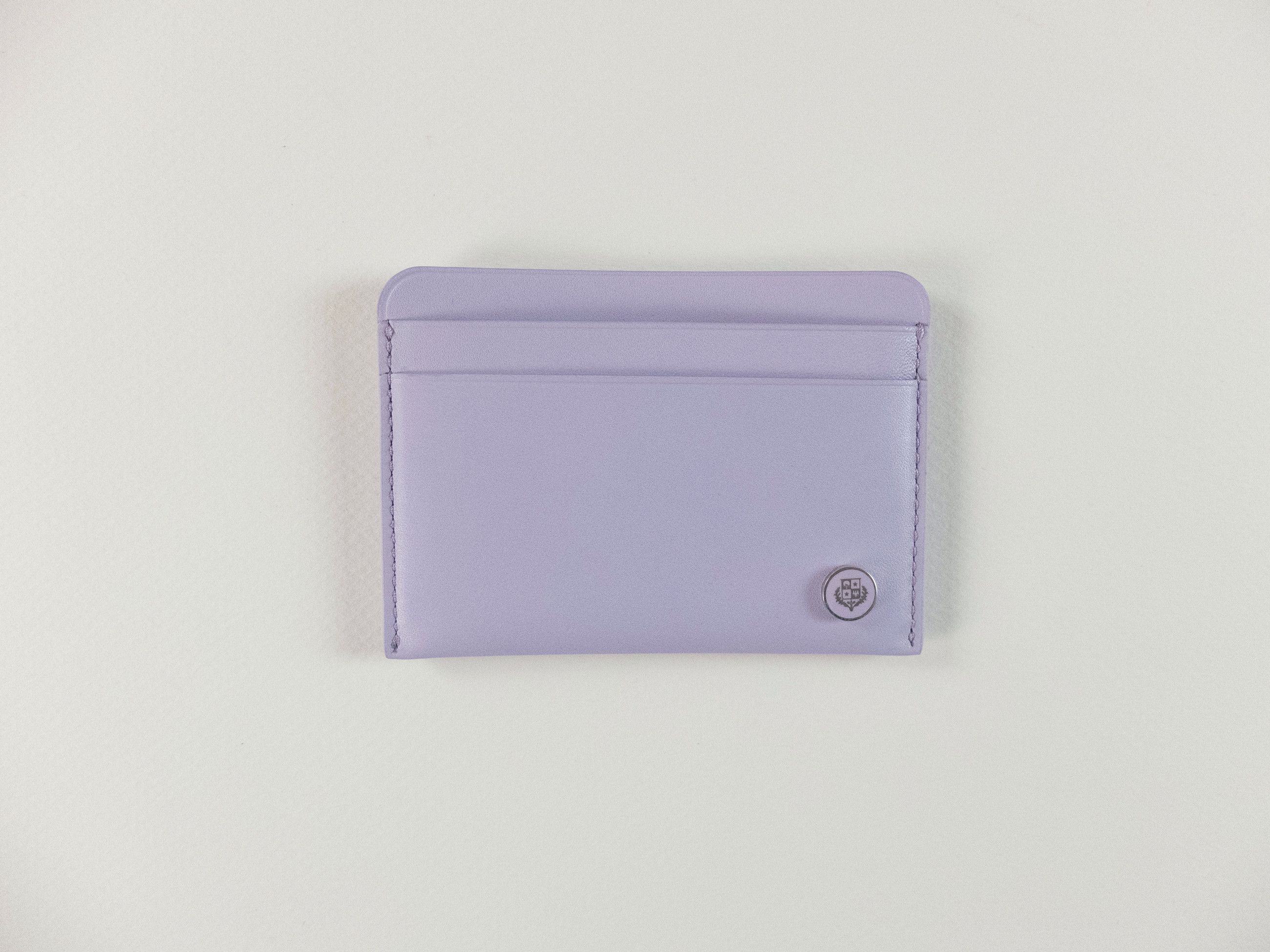 Loro Piana LORO PIANA Crest lavender purple leather card holder wallet Size ONE SIZE - 1 Thumbnail
