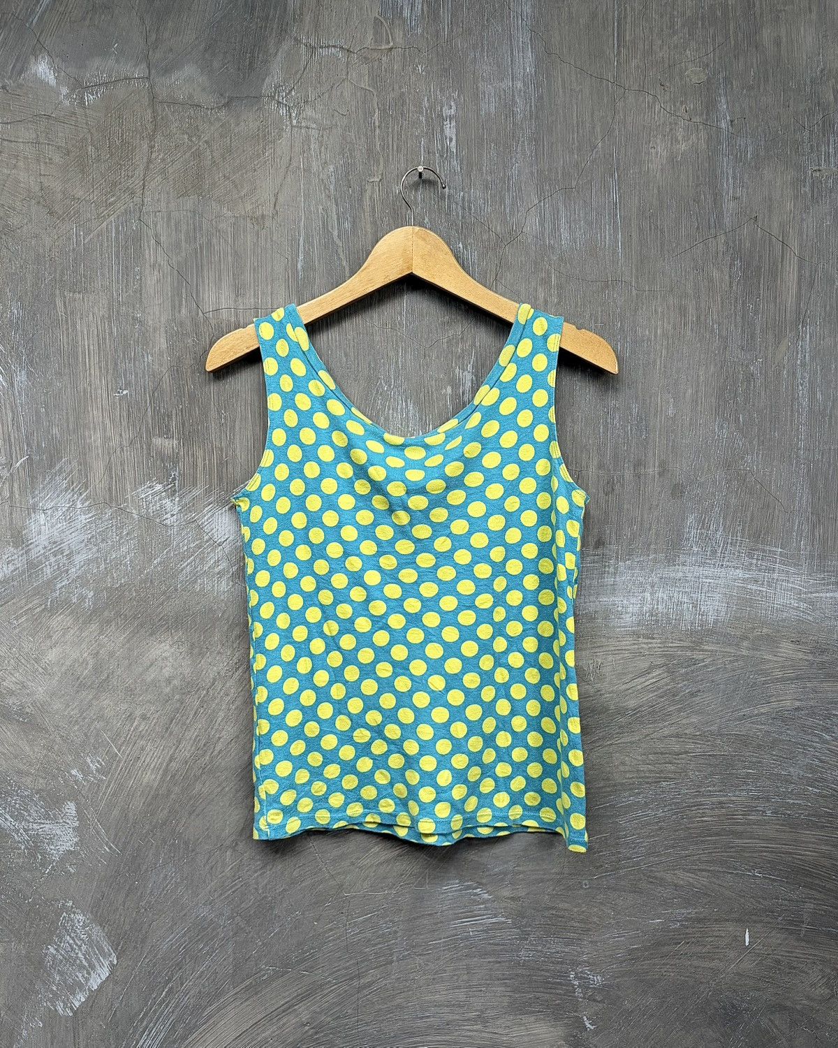 Issey Miyake Issey Miyake Sunaokuwahara Polkadot Women Tanktop Size M / US 6-8 / IT 42-44 - 9 Thumbnail