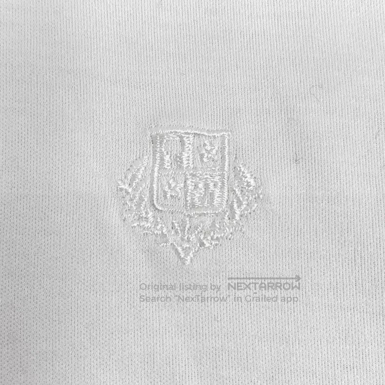 Loro Piana Loro Piana White logo embroidered cotton short-sleeve T-sh Size S / US 4 / IT 40 - 5 Thumbnail