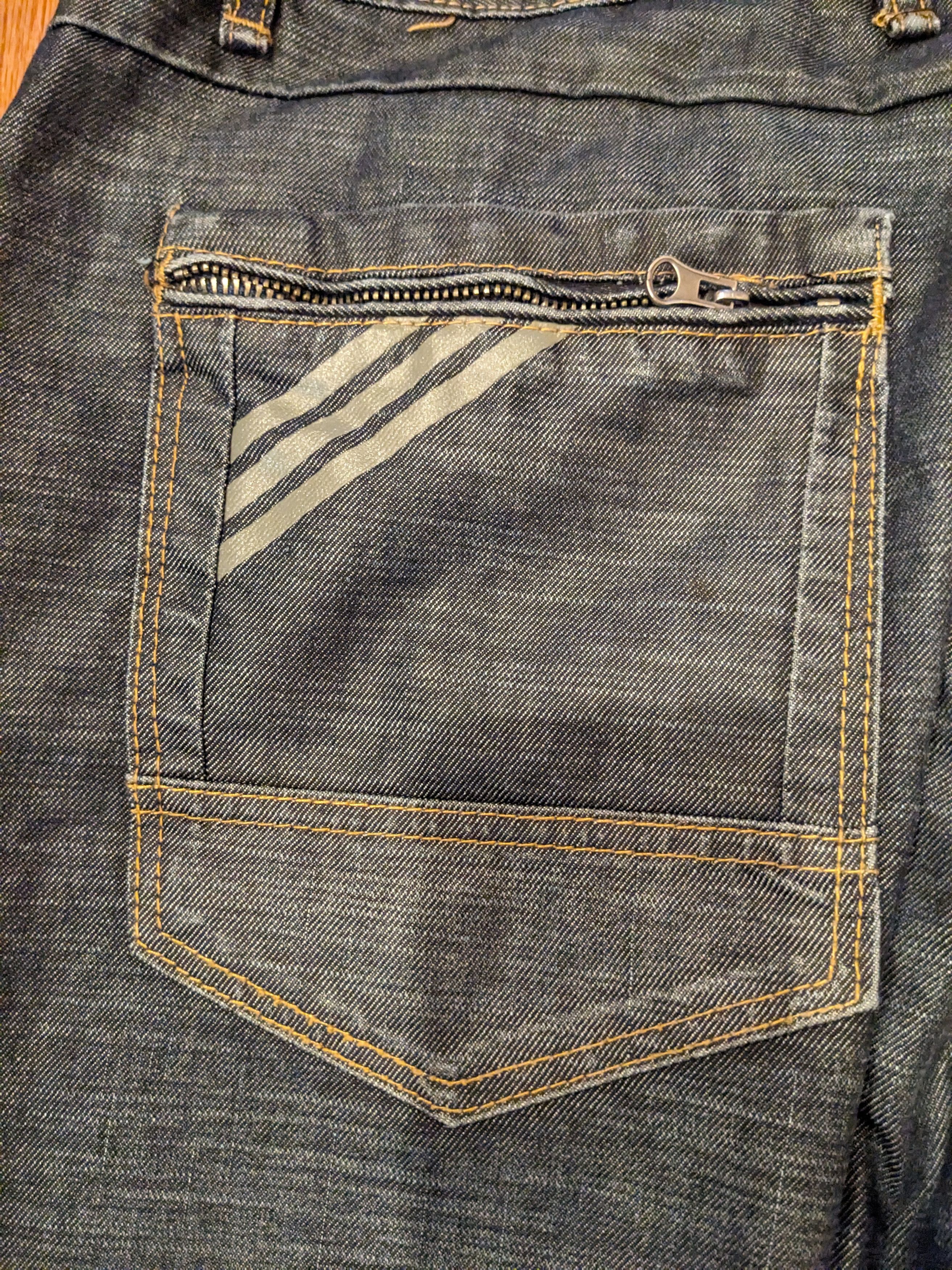 Vintage Vintage Y2K F.U.S.A.I Blue Gray 38 x 30 Pants Size US 38 / EU 54 - 3 Thumbnail