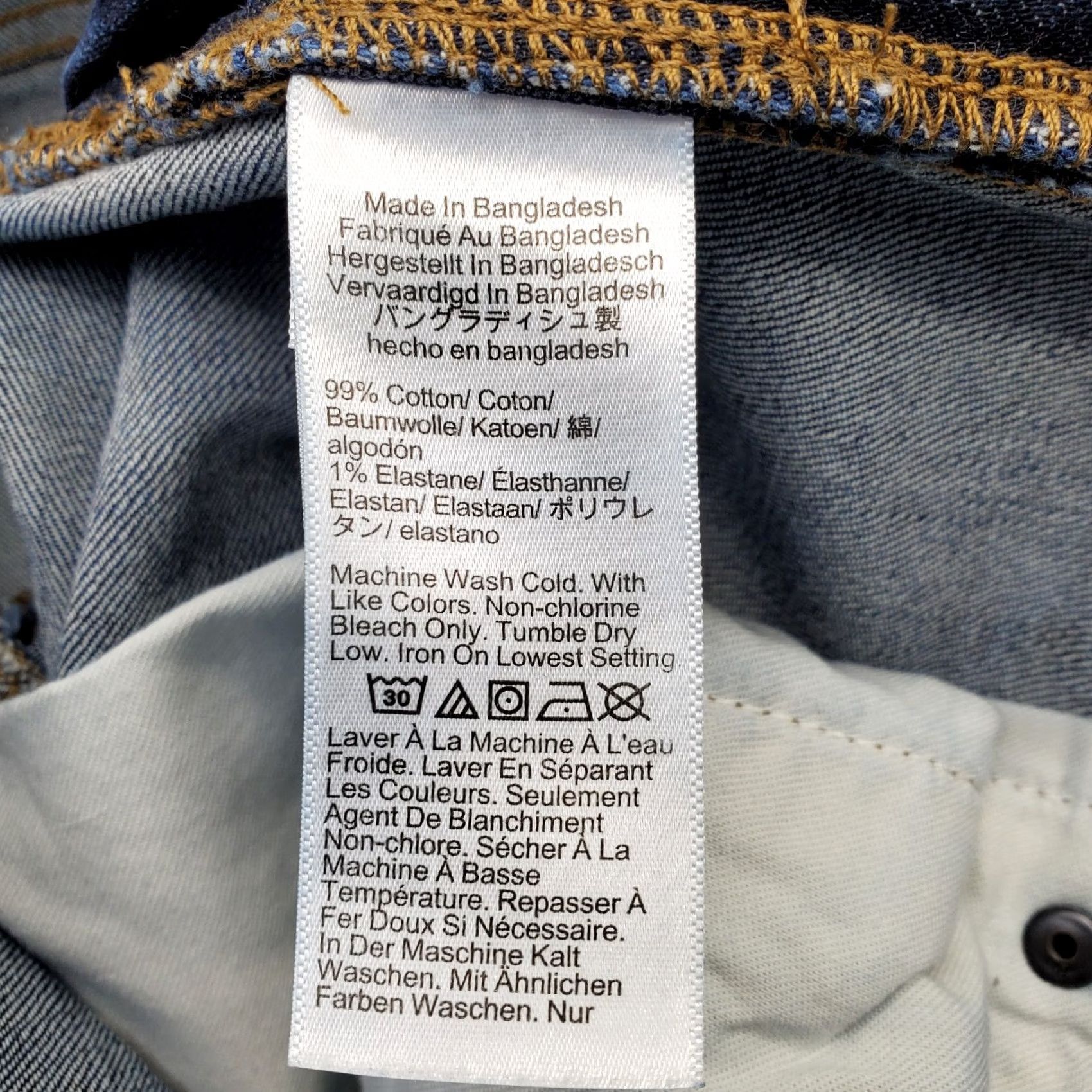 J.Crew J.CREW Jeans Mens 34 Denim 5-Pockets Slim Fit Straight Leg Blue Size 34 Mens Size US 34 / EU 50 - 7 Thumbnail