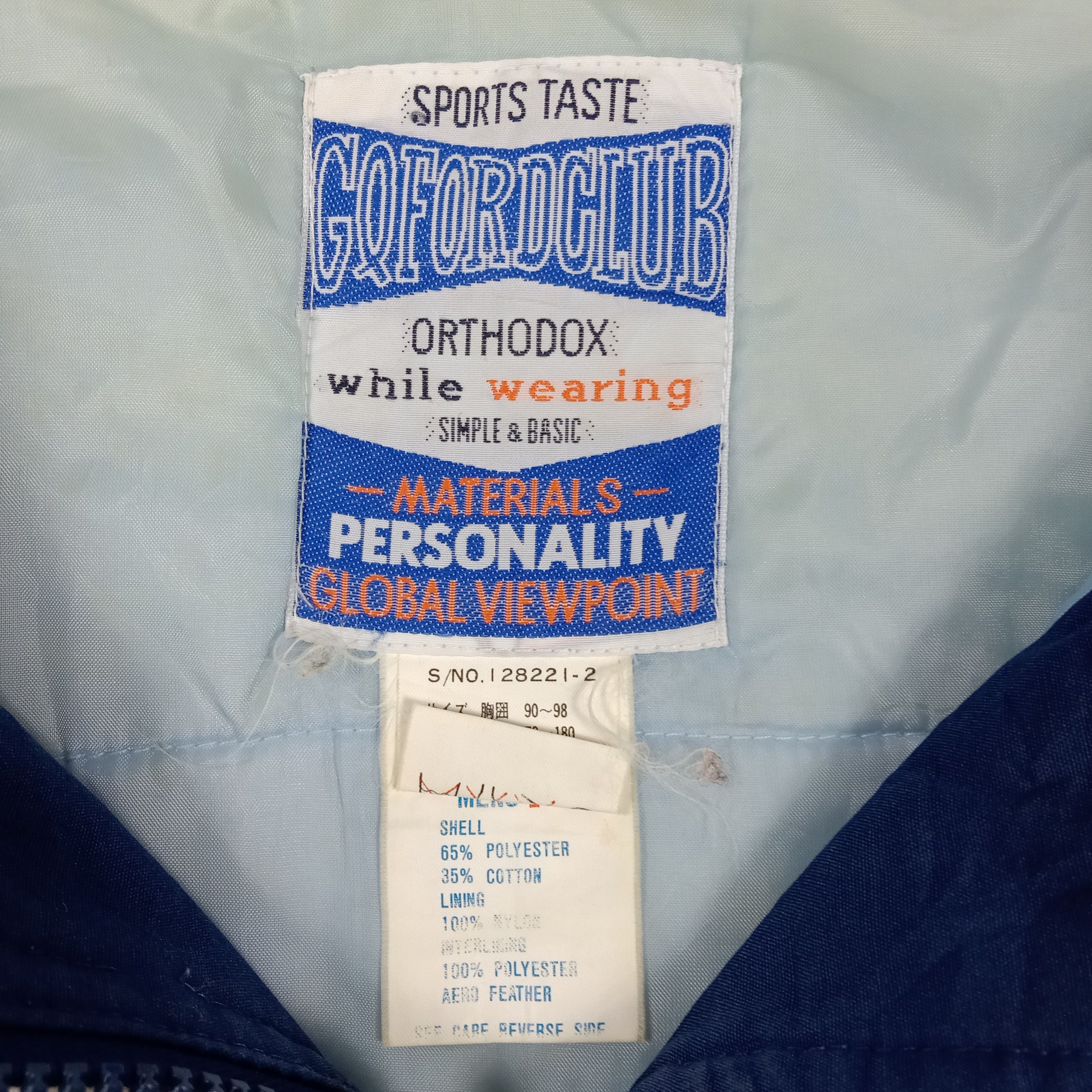 Vintage 90s GQford Club Team Sport USA Outdoor Jacket C284N4 Size US L / EU 52-54 / 3 - 6 Thumbnail