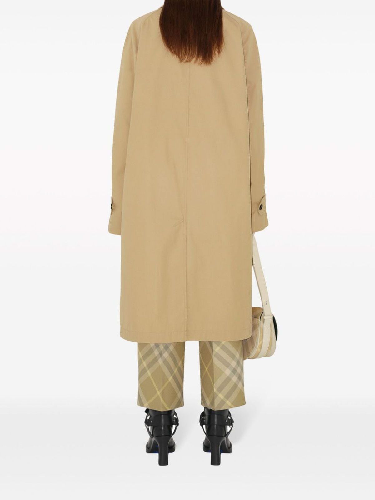 Burberry o1w1db10326 Checked Wool Trousers in Multicolor Size 27" / US 4 / IT 40 - 4 Thumbnail
