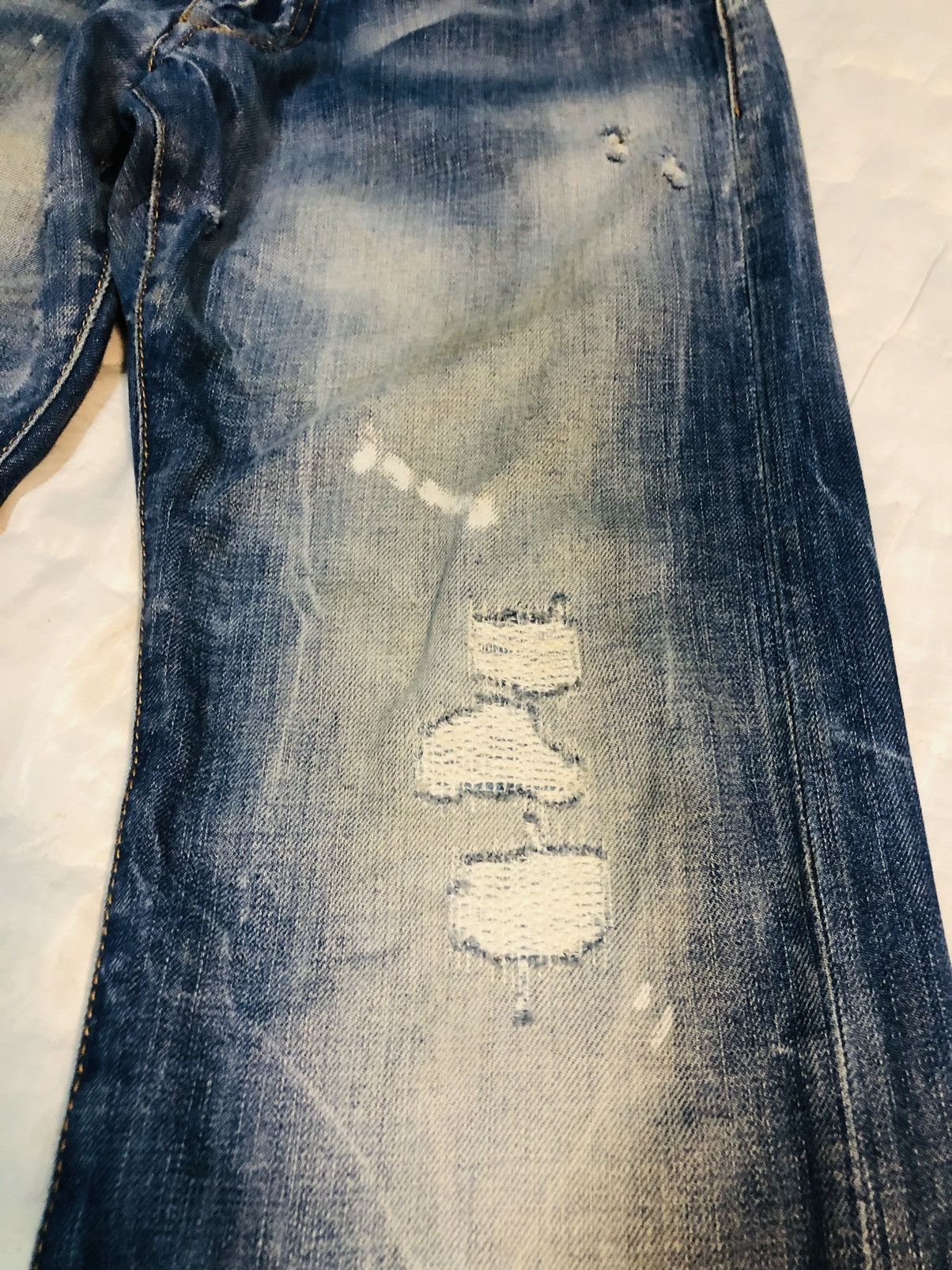 Reign + Storm × Vintage Reign Studio Distressed Denim (3) Size US 30 / EU 46 - 5 Thumbnail