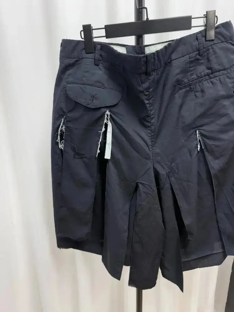 Comme des Garcons Sz L Comme Des Garcons Homme Plus Distressed Shorts Size US 34 / EU 50 - 5 Thumbnail