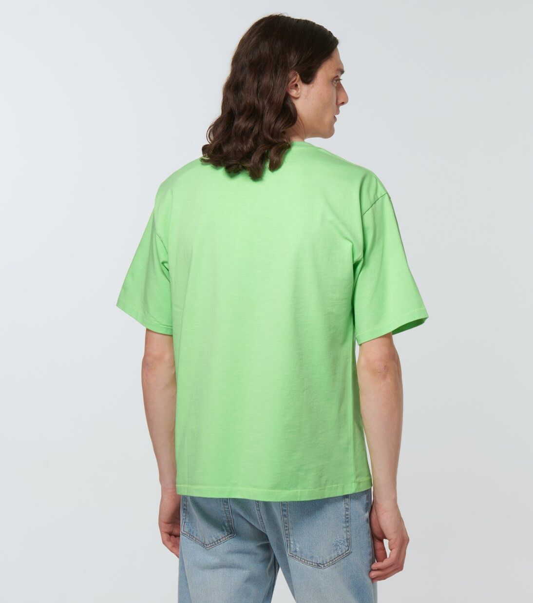 ERL o1y0125 T-Shirt in Lime Green Size US L / EU 52-54 / 3 - 3 Thumbnail