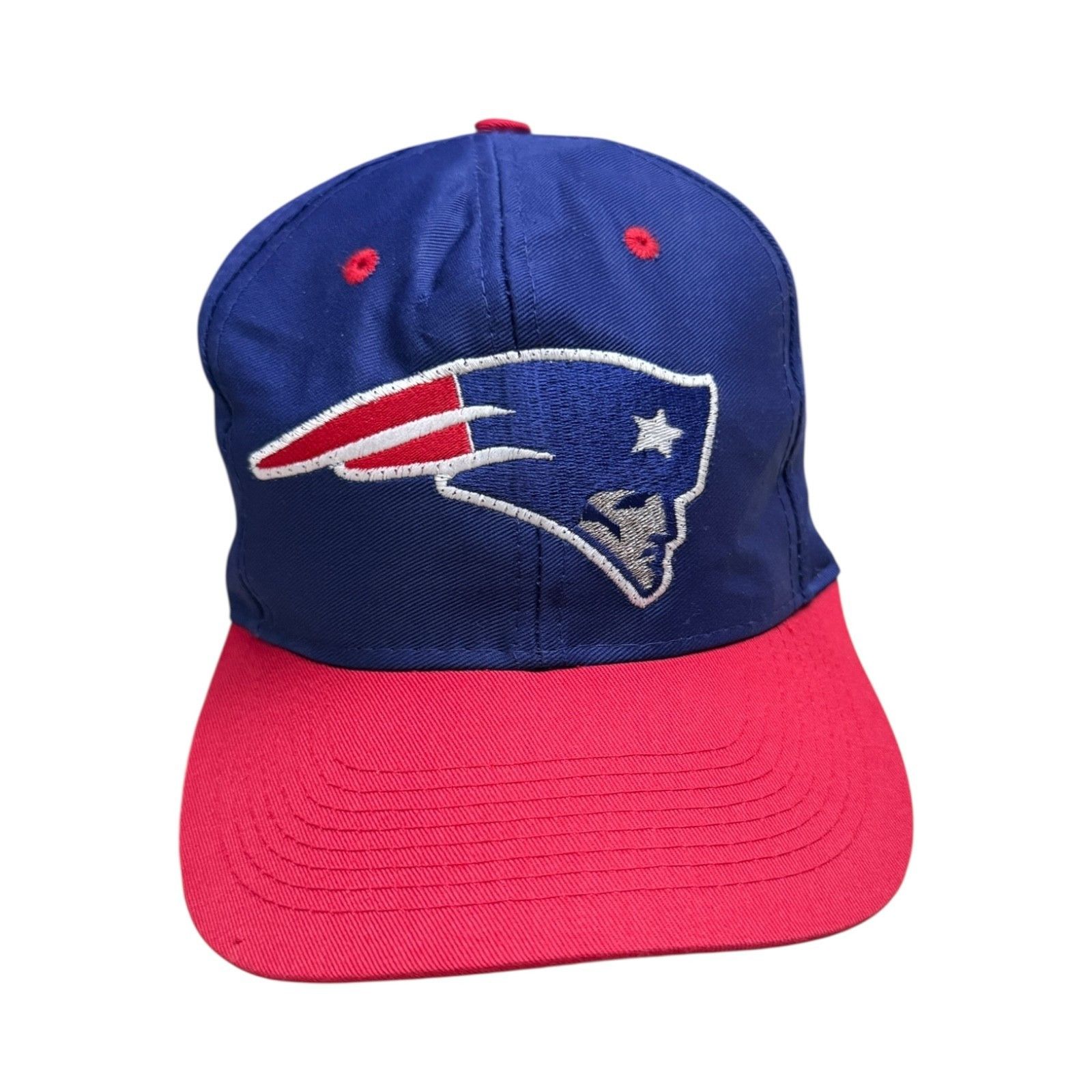 Logo 7 VINTAGE 90s New England Patriots NFL Logo7 Snapback Cap Hat Size ONE SIZE - 6 Thumbnail