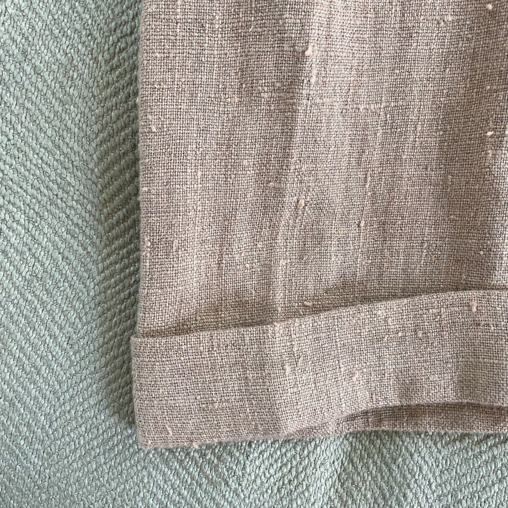 Akris Akris Nubby Linen Cuffed Side Zip Trousers Pants 12 Size 34" / US 12 / IT 48 - 6 Thumbnail