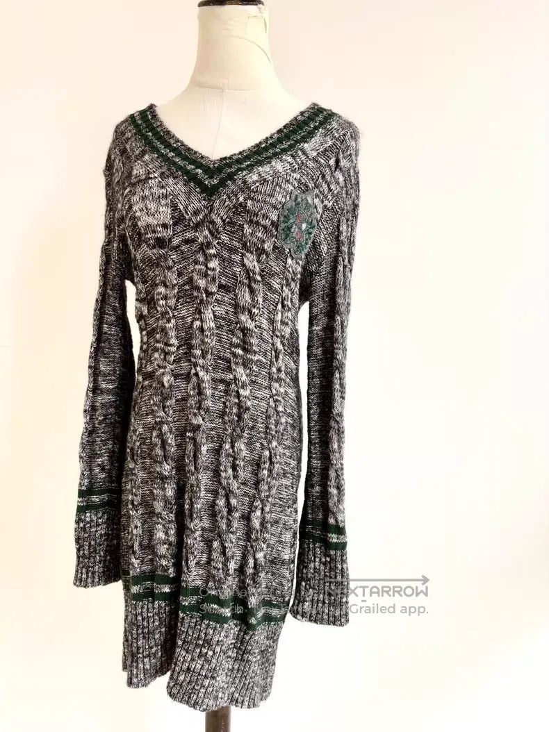 Vivienne Westwood Vivienne Westwood Vintage green knitted school dress Size M / US 6-8 / IT 42-44 - 2 Thumbnail