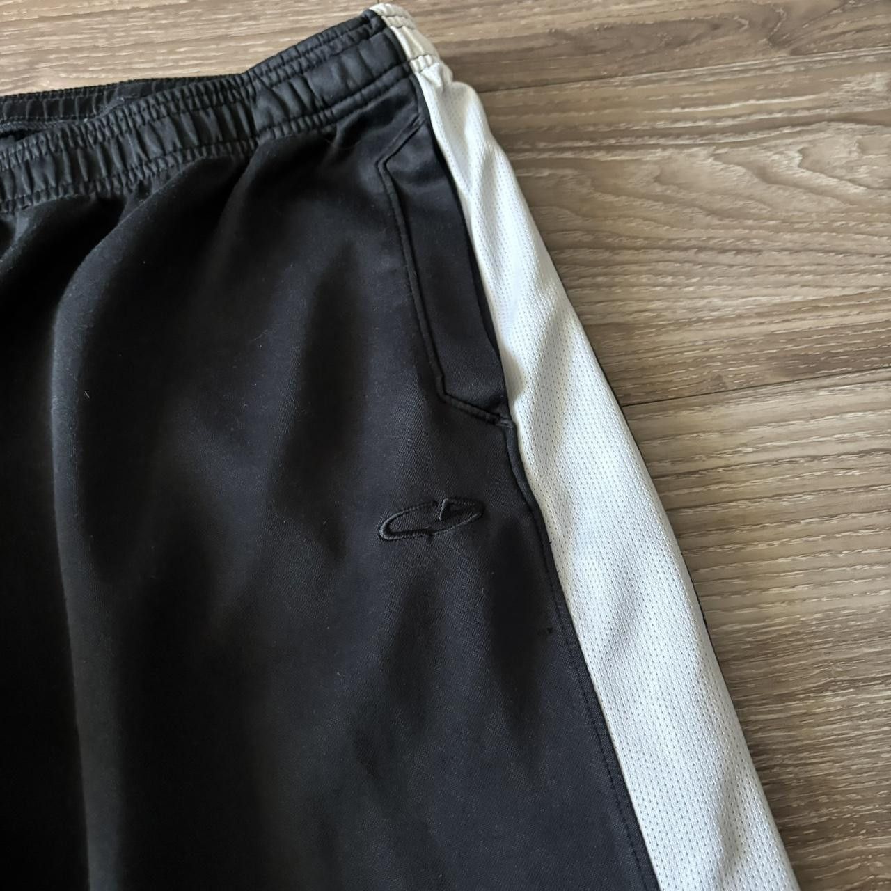 Vintage Crazy Vintage Y2K/2000s Baggy Black White Striped Track Pants! Fits XL Size US 40 / EU 56 - 4 Thumbnail