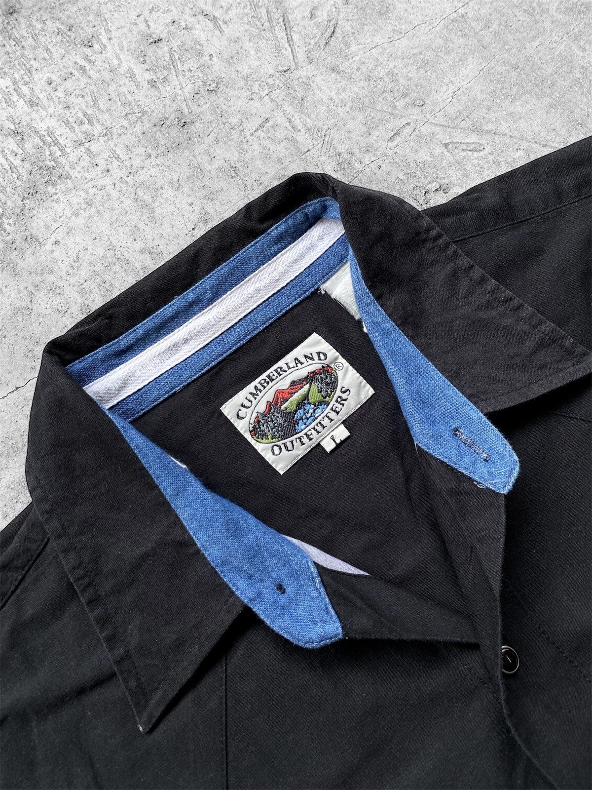 Japanese Brand Vintage Cumberland Outfitters Western Shirt Button Size US L / EU 52-54 / 3 - 8 Thumbnail