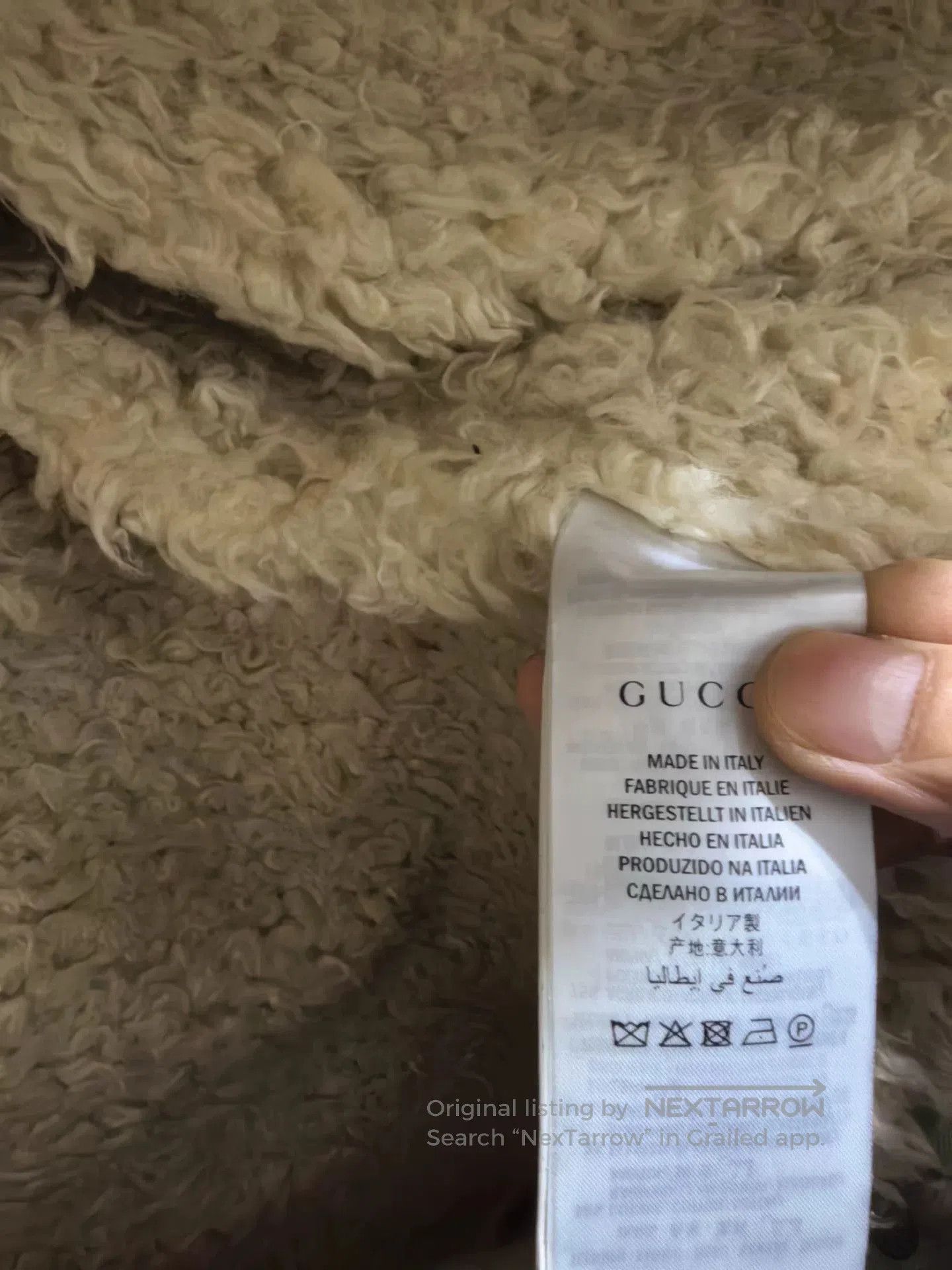 Gucci GUCCI Corduroy Jacket with Shearling Detail. Size M / US 6-8 / IT 42-44 - 6 Thumbnail