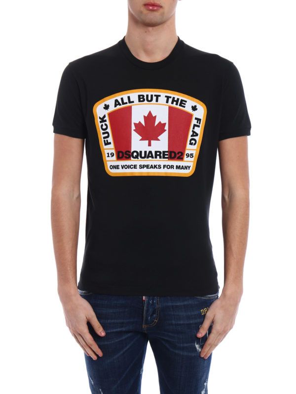 Dsquared2 o1mle0126 Logo T-Shirt in Black Size US S / EU 44-46 / 1 - 4 Thumbnail