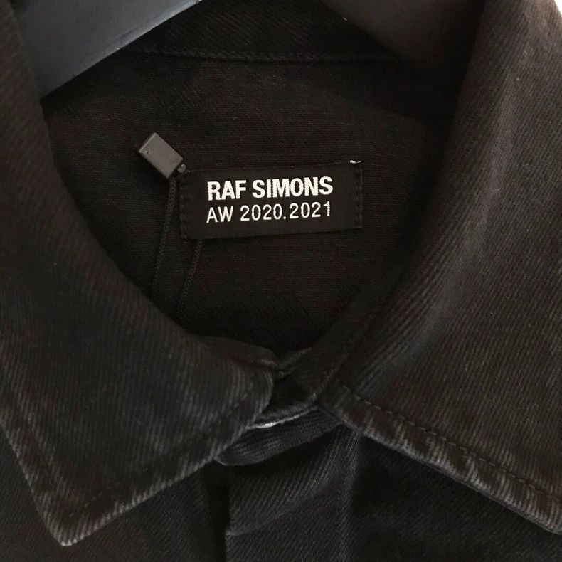 Raf Simons Raf Simons Denim logo shirt coat-2506 Size US M / EU 48-50 / 2 - 1 Thumbnail
