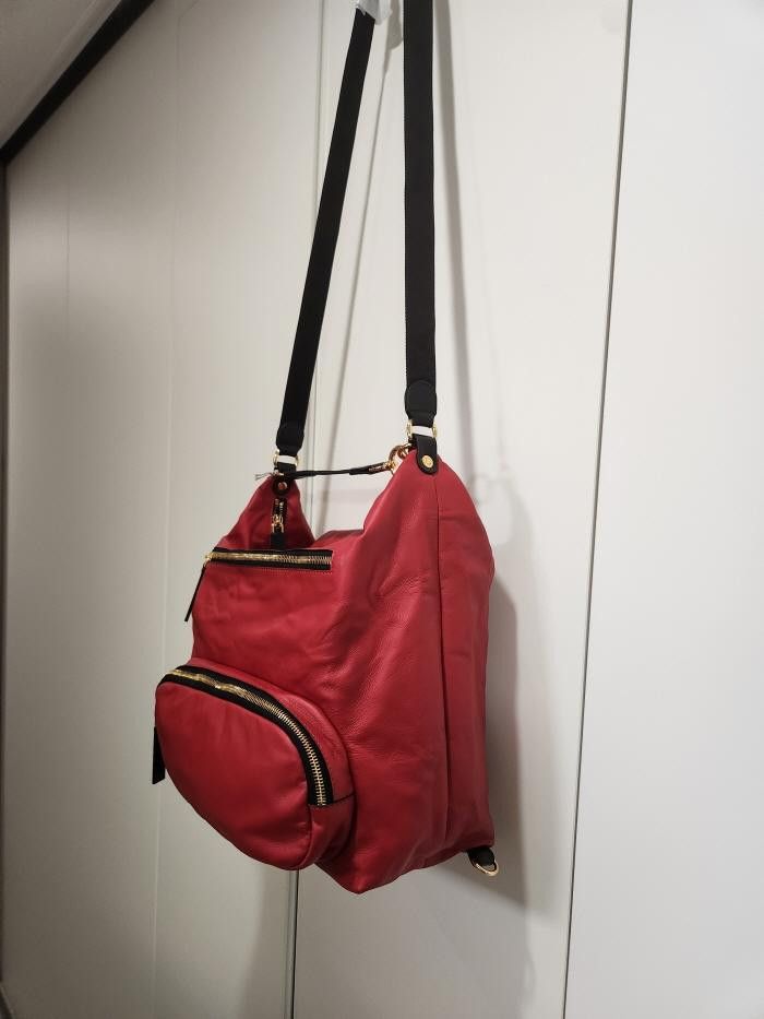 Marni Marni Convertible Pebbled-leather 2way Backpack Size ONE SIZE - 4 Thumbnail