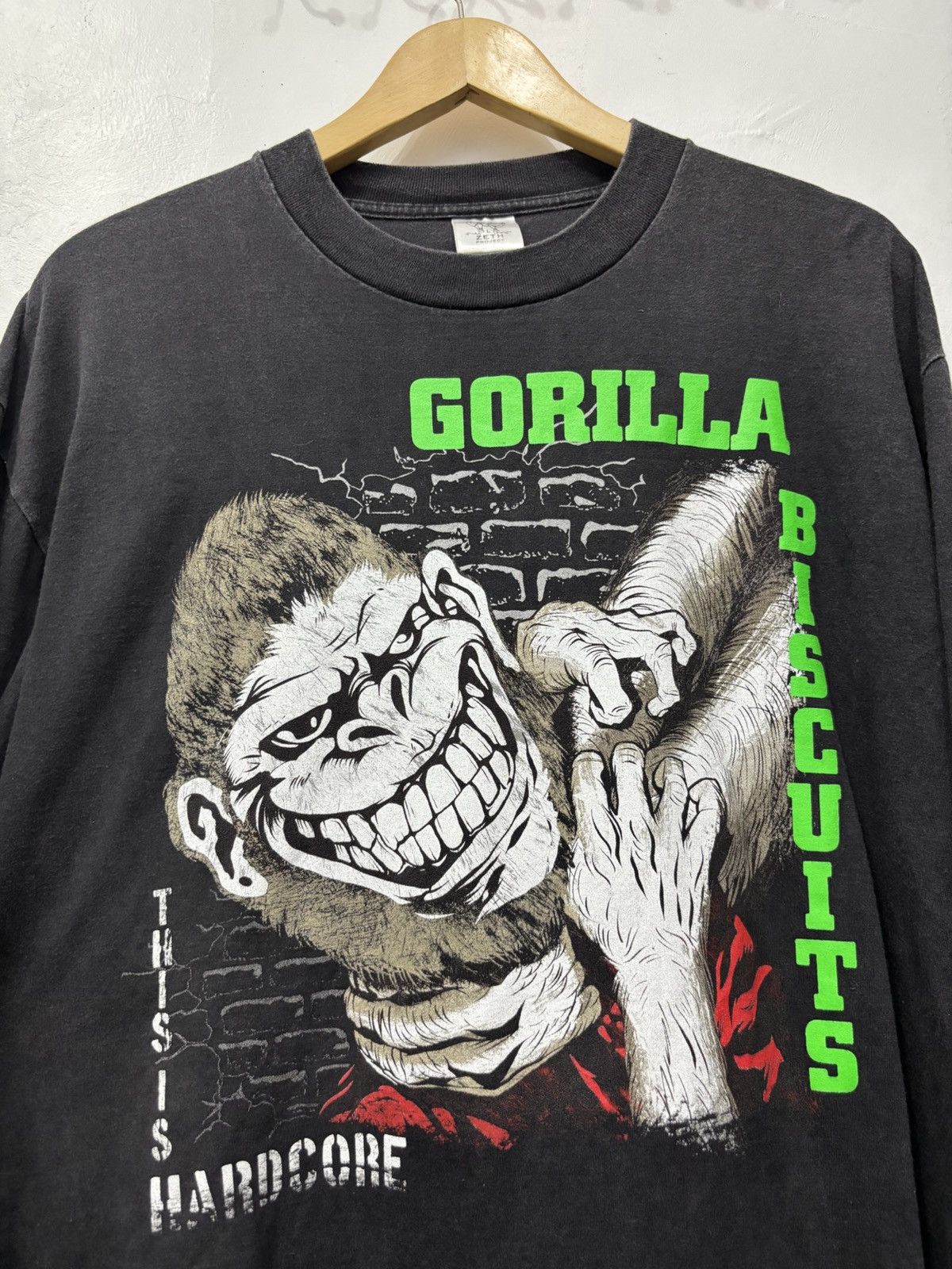 Band Tees Gorilla Biscuits Start Today Hardcore Punk Size US L / EU 52-54 / 3 - 4 Thumbnail