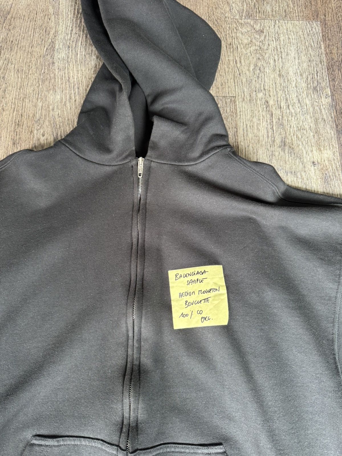 Balenciaga Balenciaga Sticky Note Hoodie Size US S / EU 44-46 / 1 - 2 Thumbnail