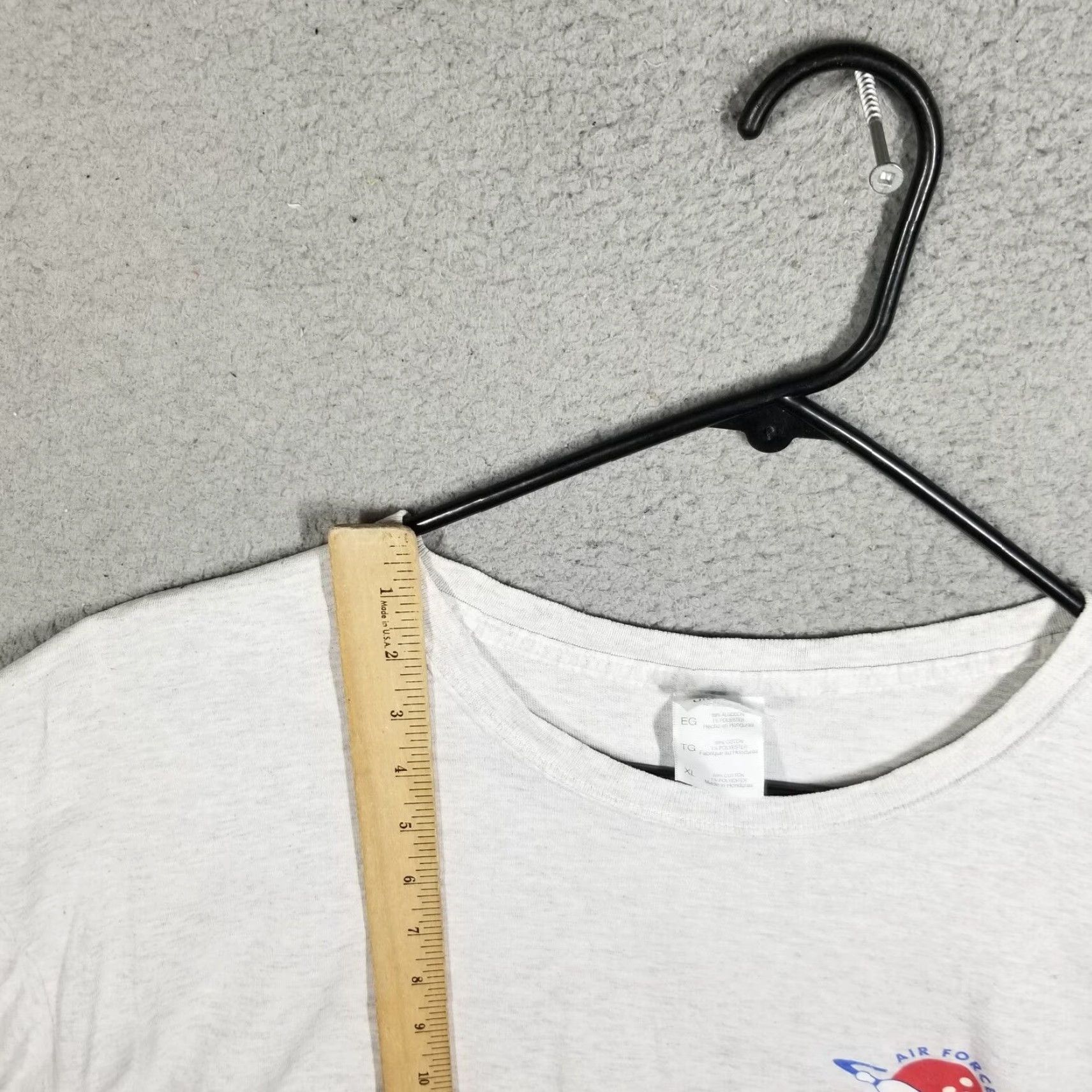 Vintage US Air Force USAF T-Shirt Men XL Summer Strike Force Bowling Vintage Tee Size US XL / EU 56 / 4 - 6 Thumbnail