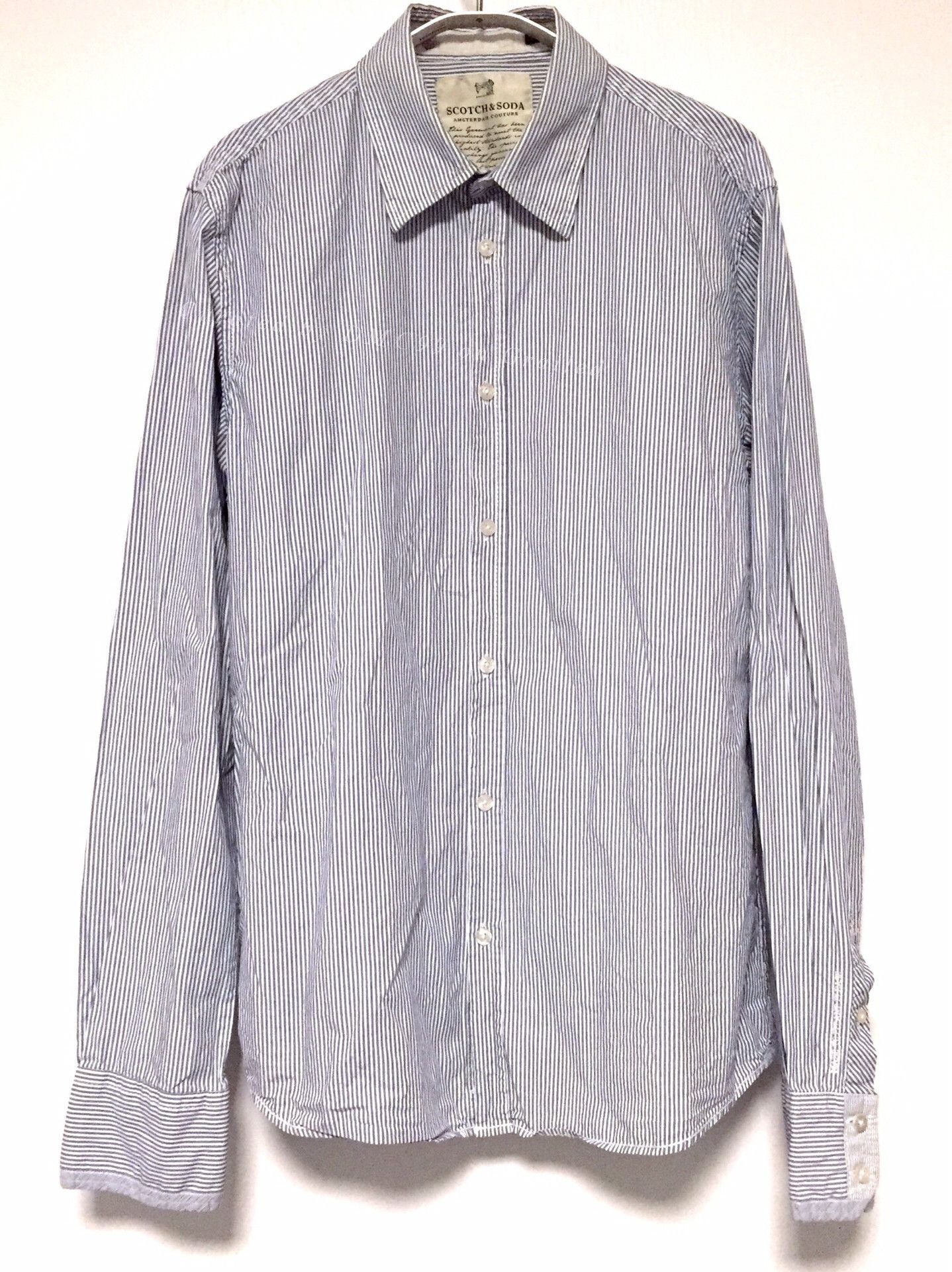Scotch & Soda Scotch & Soda Striped Shirt Size US L / EU 52-54 / 3 - 1 Thumbnail
