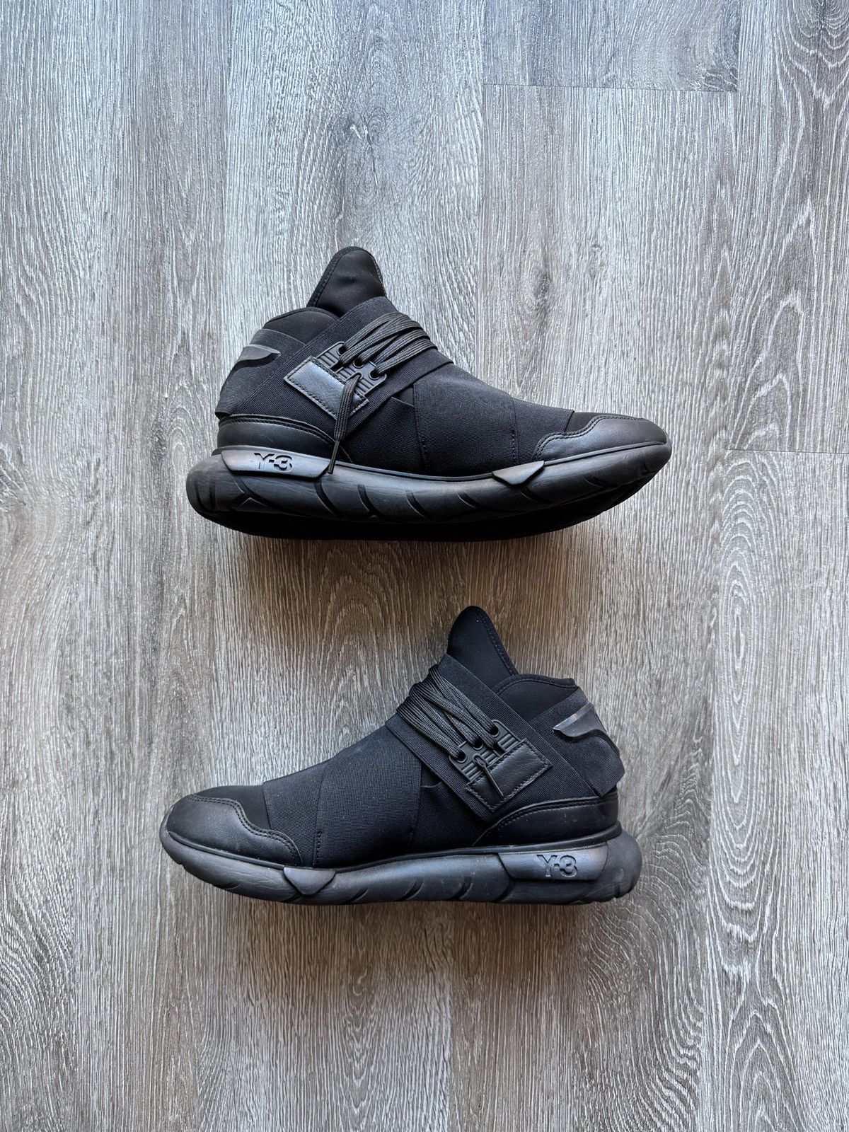 Y-3 Y-3 Qasa, black / black Size US 9 / EU 42 - 3 Thumbnail