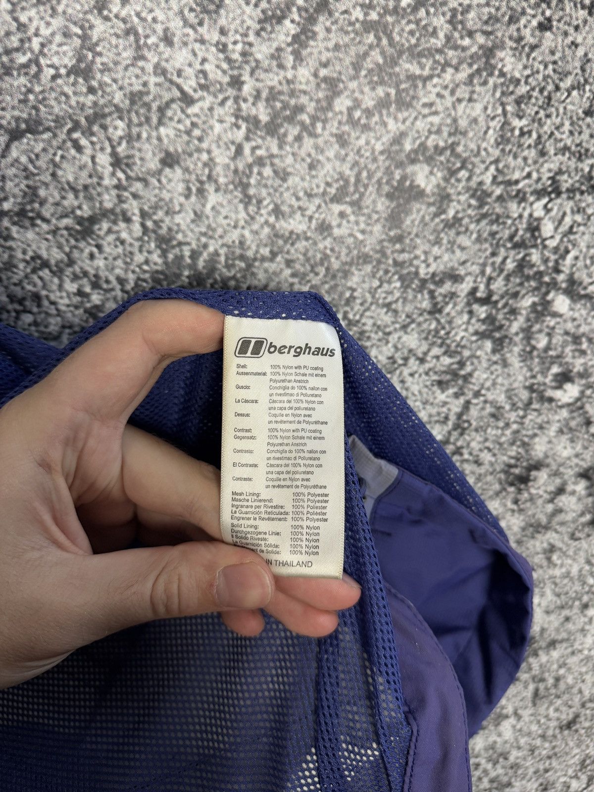 Berghaus Berghaus AQ2 Nylon Jacket Outdoor Waterproof Windbreaker Size S / US 4 / IT 40 - 10 Thumbnail