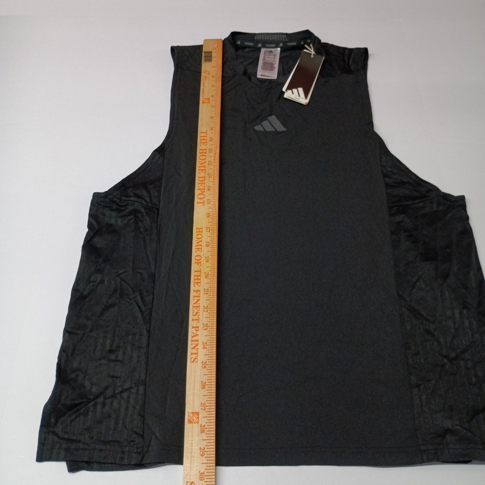 Adidas Adidas Mens Size XL XLarge D4T Training Tank Top Shirt Black Size US XL / EU 56 / 4 - 6 Thumbnail