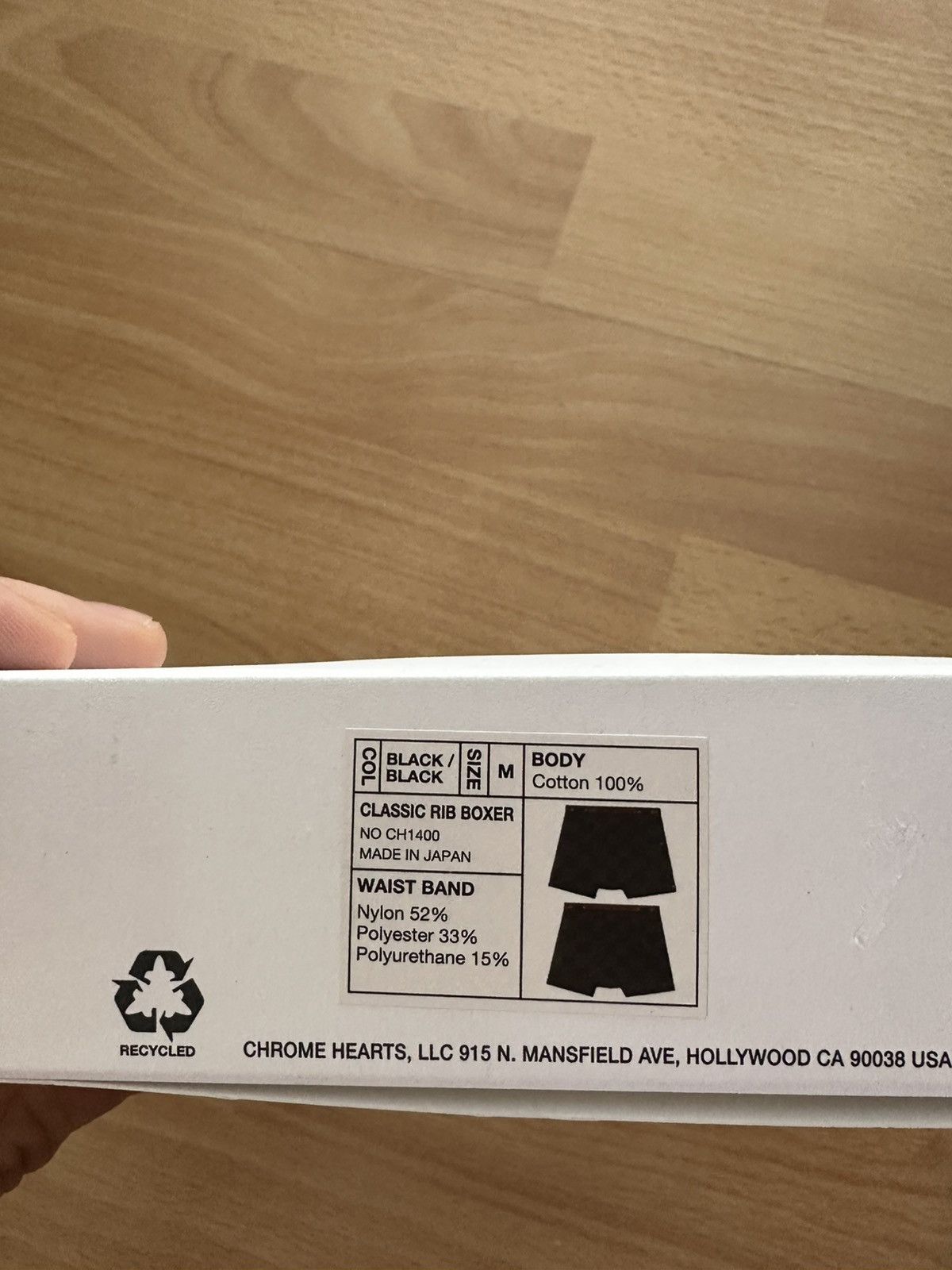 Chrome Hearts CHROME HEARTS CLASSIC RIB BOXER Size 34 - 3 Thumbnail