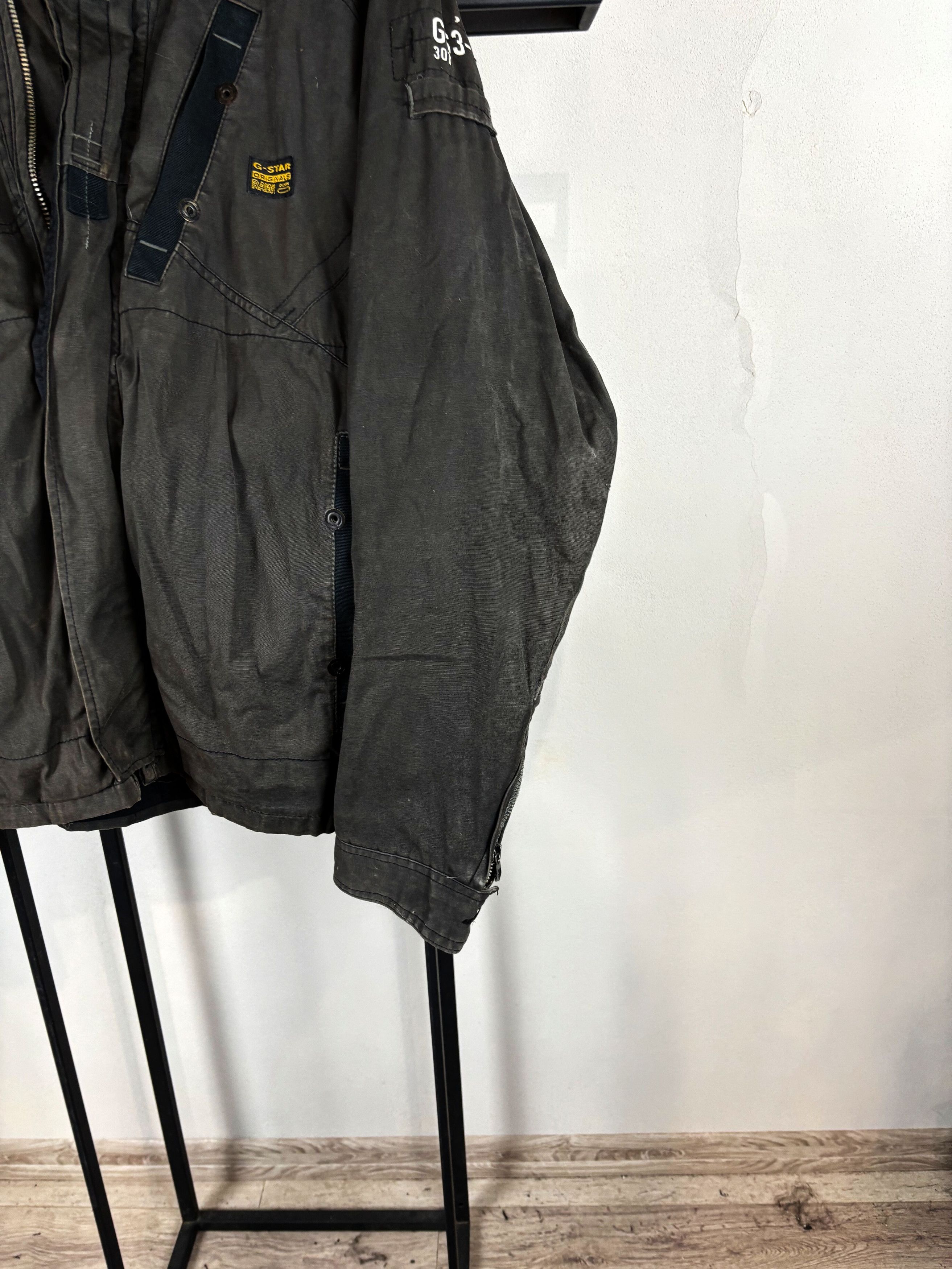 G-Star G Star Raw Hooded Jacket Military Techwear Y2K Streetwear Size US L / EU 52-54 / 3 - 4 Thumbnail