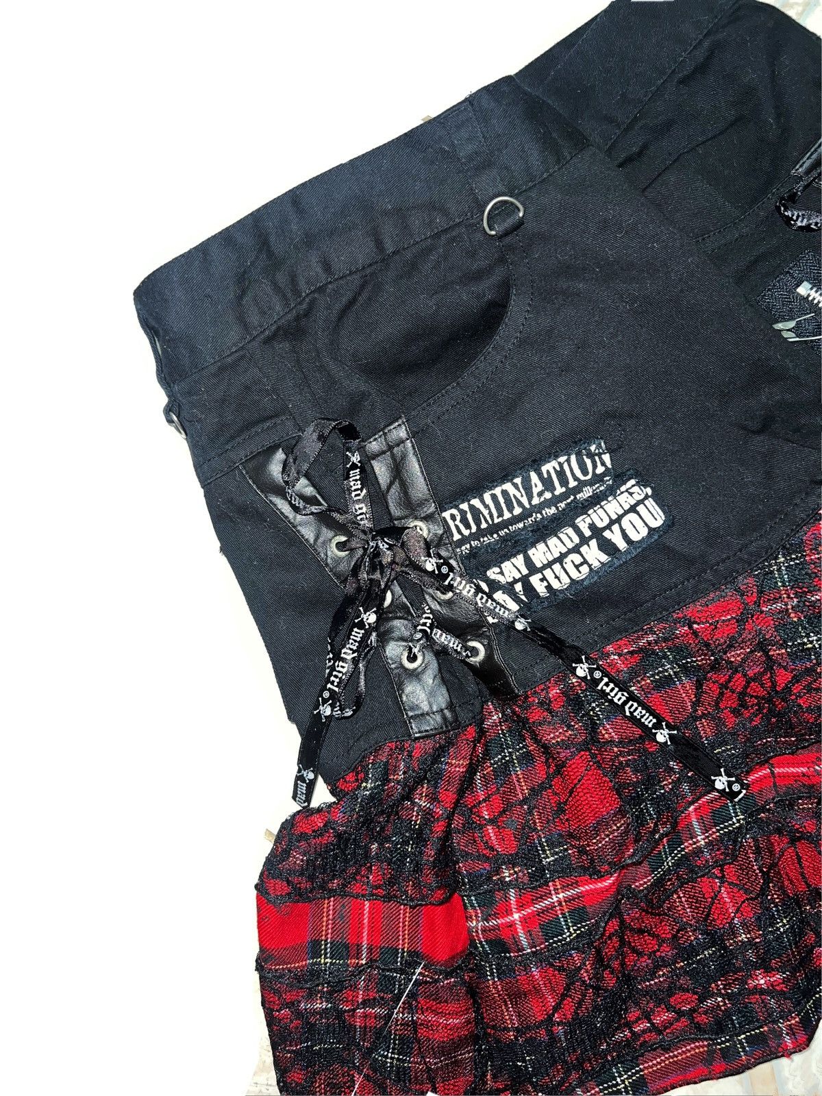 Japanese Brand Madpunks mini skirt 🧛🏻‍♀️🖤 Size 28" / US 6 / IT 42 - 11 Thumbnail