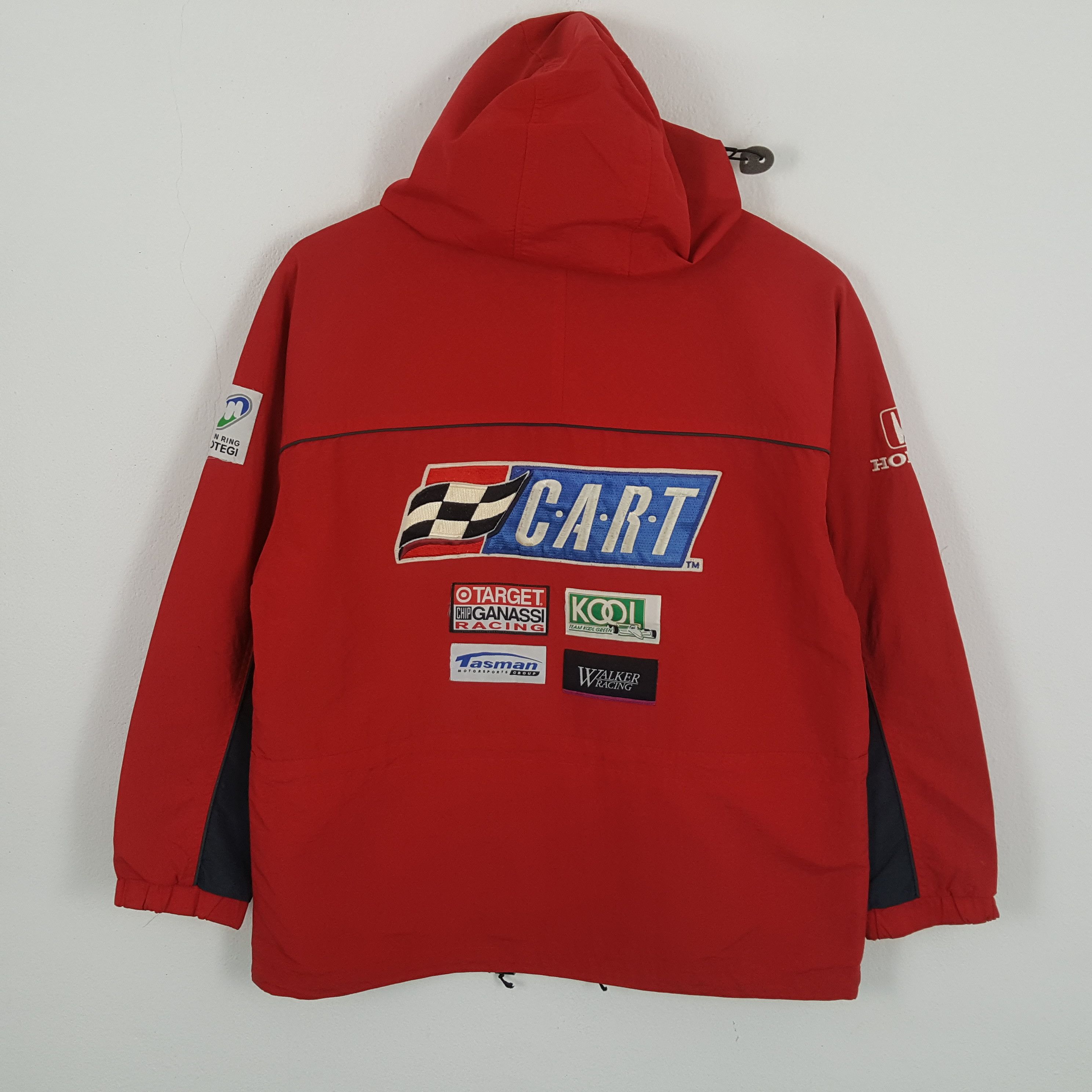 Honda × Vintage HONDA RACING CART Japanese Motorsports Jacket Size US XL / EU 56 / 4 - 1 Thumbnail