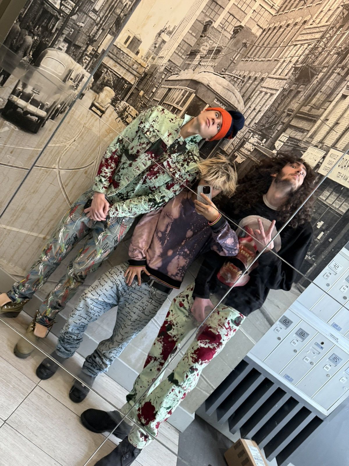 Dior × Kris Van Assche Dior SS15 Script and Scribble Denims Size US 31 - 3 Thumbnail