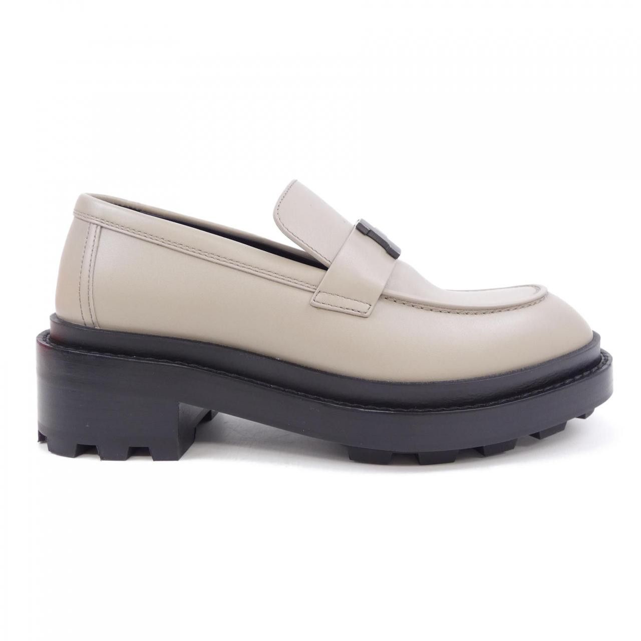 Hermes Hermès Louvre Paris Buckle Calf Shoes Leather Shoes DUTY FREE for USA