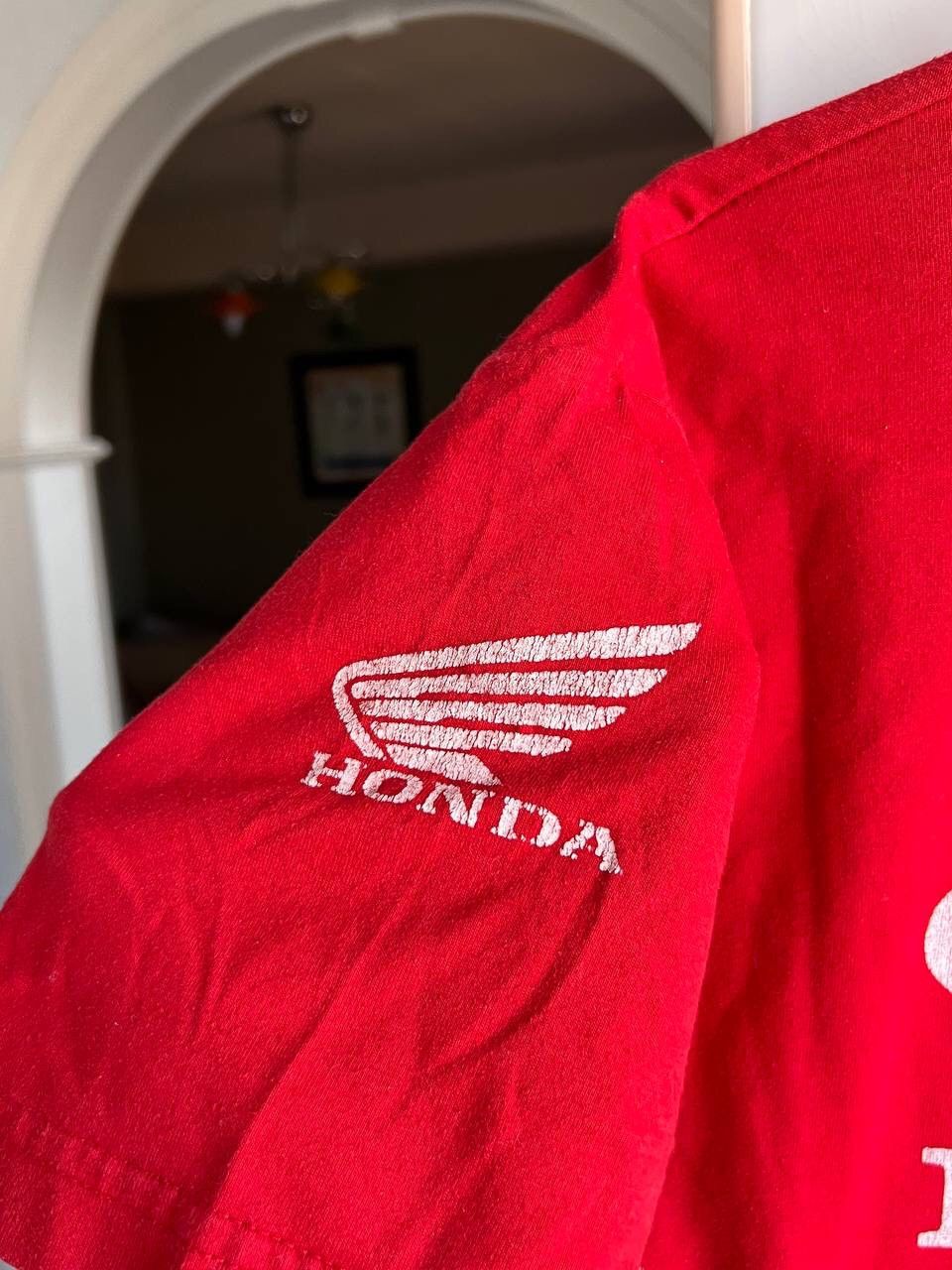 Honda × Vintage Vintage Honda Racing Moto Tee Shirt Y2K Japan Style Size US L / EU 52-54 / 3 - 3 Thumbnail
