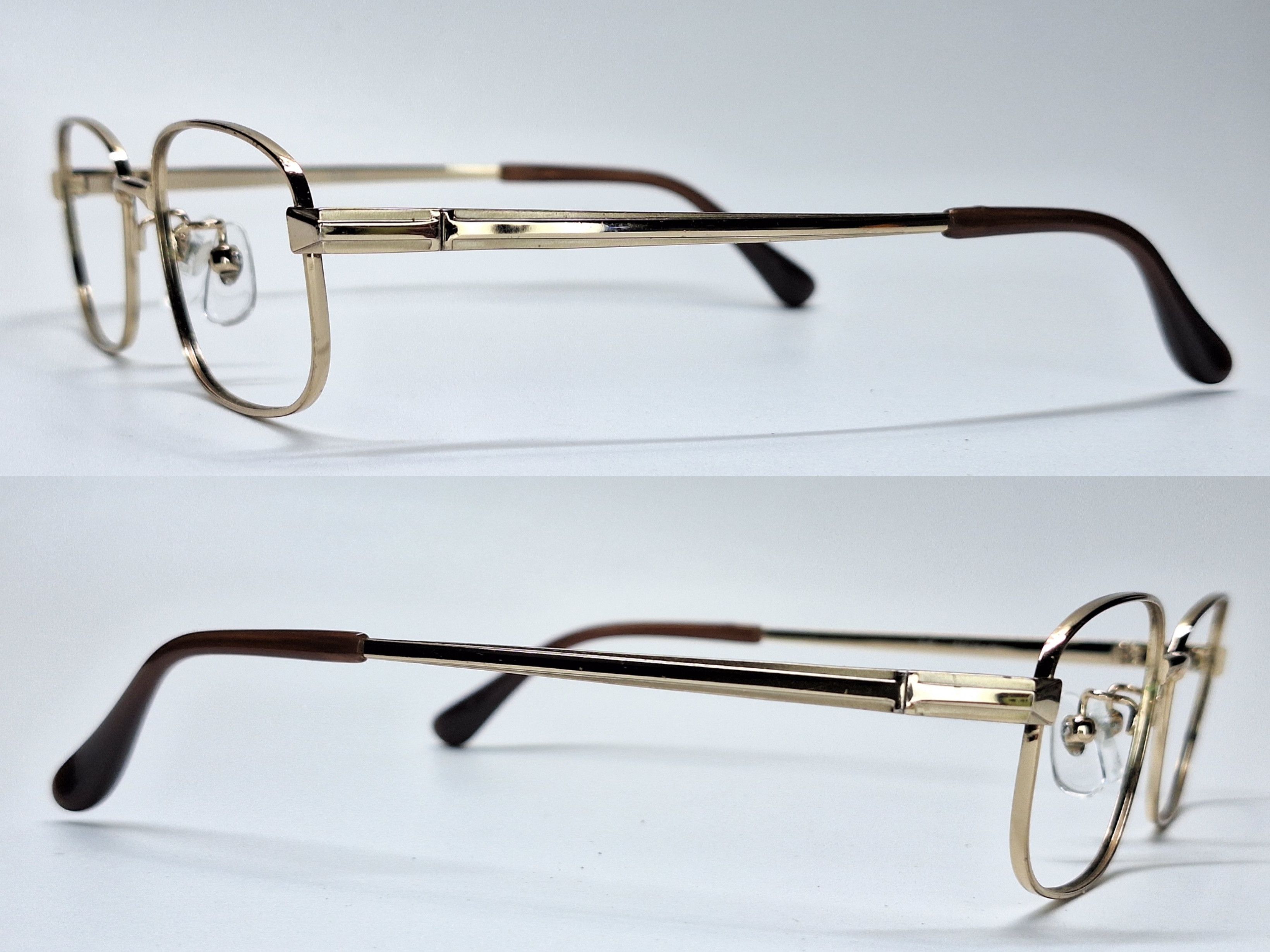 Other Status Club S-639 Pure Titanium Square Eyeglasses Frames 90s Size ONE SIZE - 8 Thumbnail