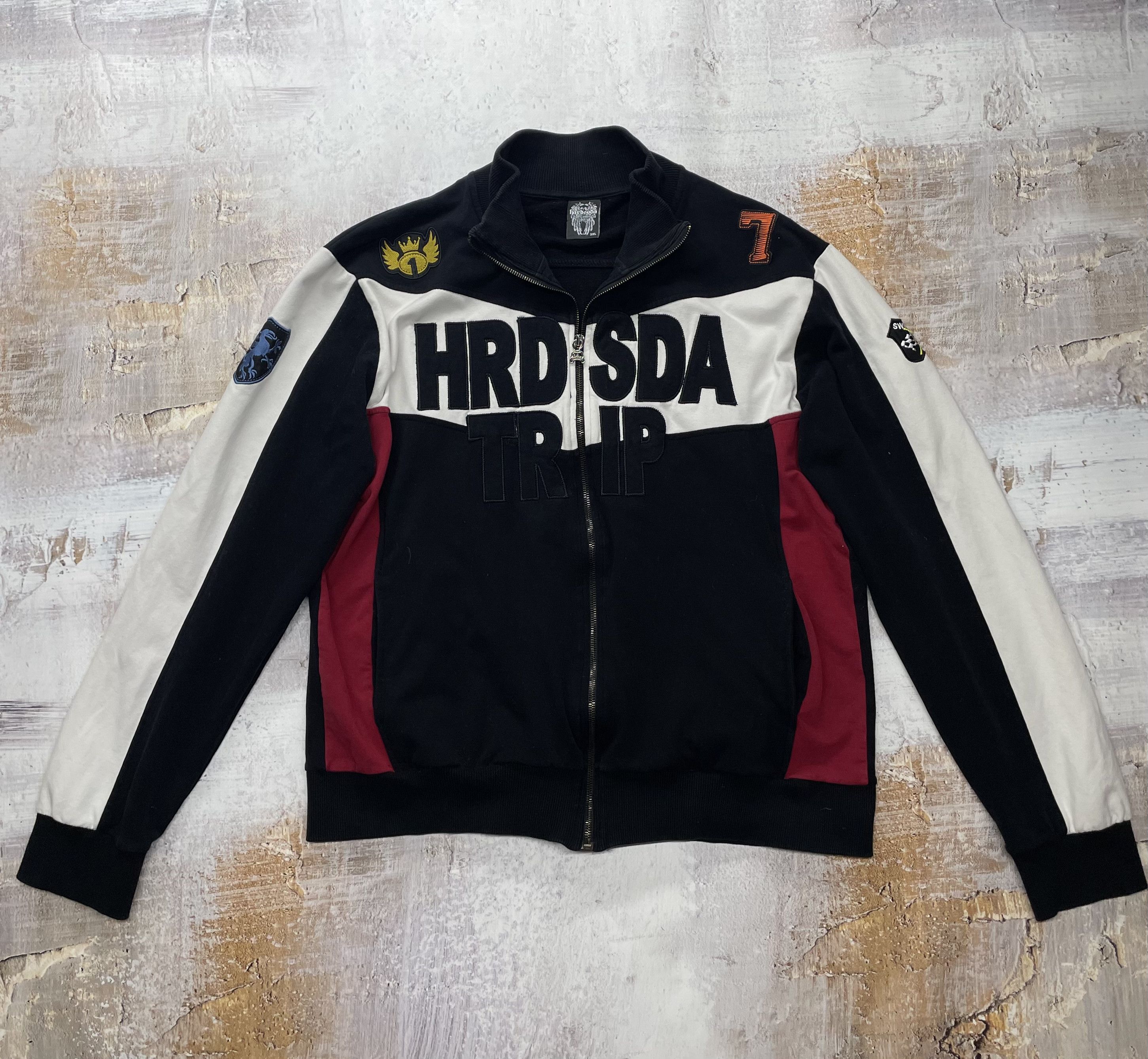 Vintage Vintage Sweater Zipper Jacket Hard Soda Men’s Size XL/XXL Size US XL / EU 56 / 4 - 1 Thumbnail