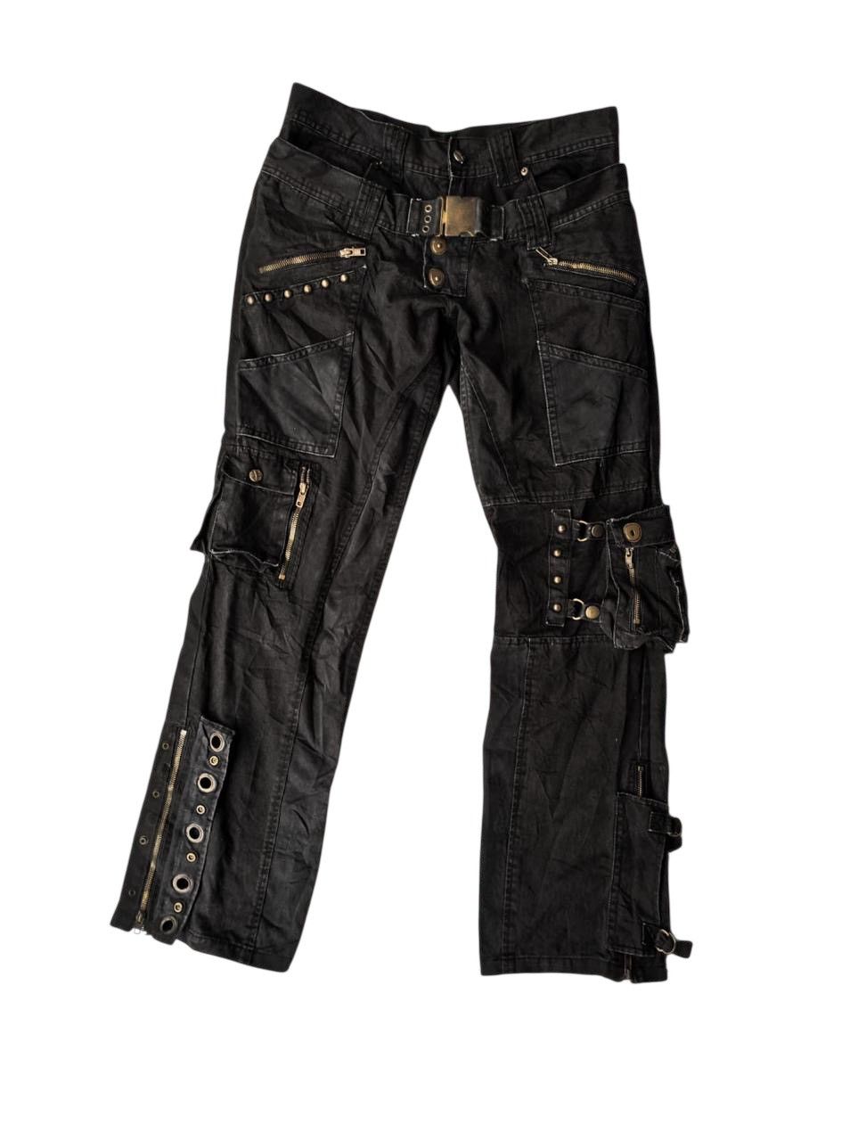If Six Was Nine Midas Japan Double Waist Bondage Pants Size US 32 / EU 48 - 4 Thumbnail