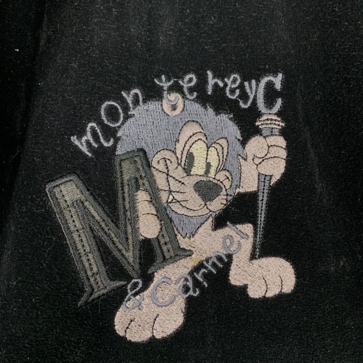 Japanese Brand MONTEREY & CARMEL Domenica Big Logo Cartoon Jacket #0918-C41 Size US L / EU 52-54 / 3 - 11 Thumbnail