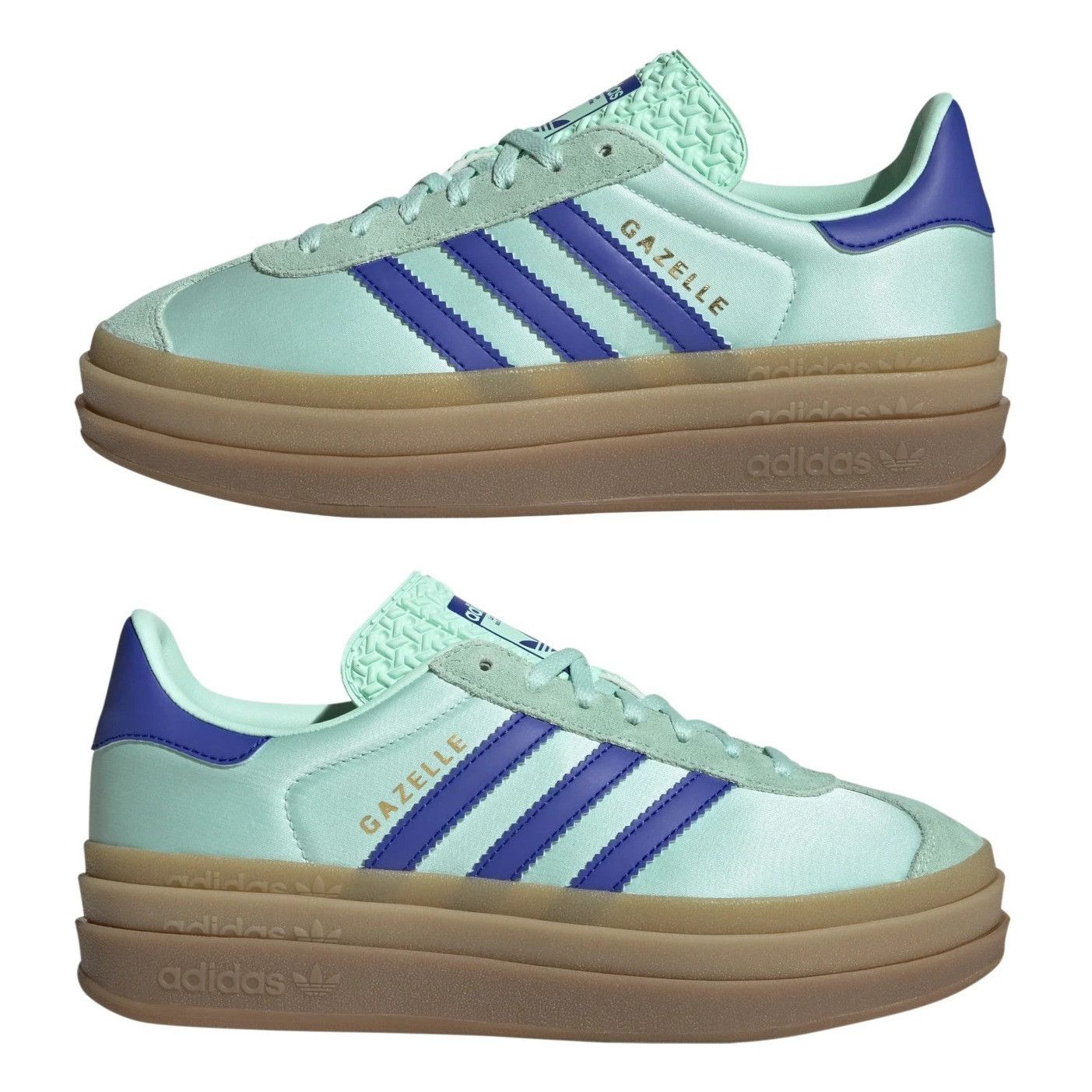 Adidas adidas Gazelle Bold – Size 8 Womens Casual Shoes Mint Blue G Size US 8 / IT 38 - 3 Thumbnail