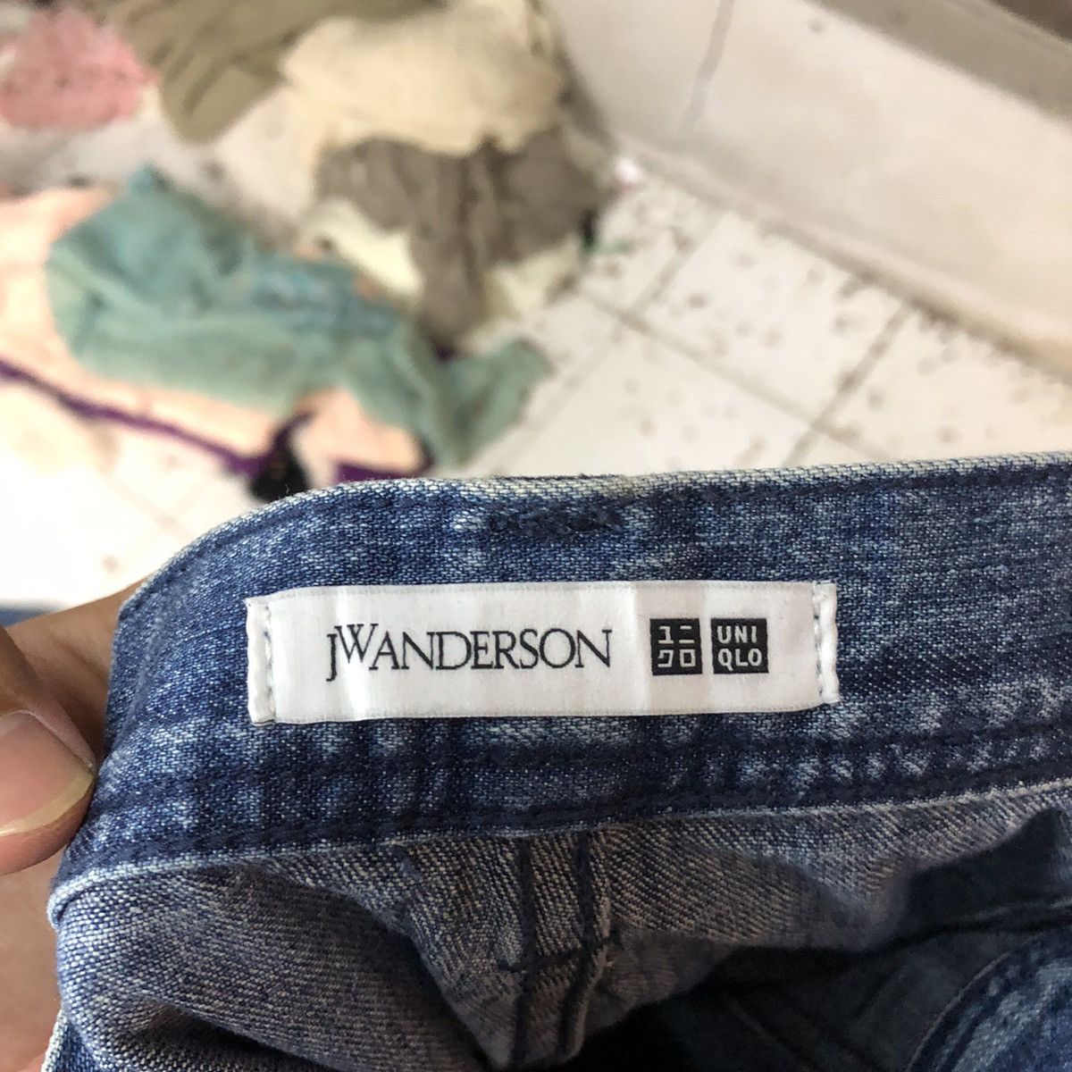 JW Anderson × Uniqlo Uniqlo X Jwanderson Blue Denim Pants #7380 Size US 28 / EU 44 - 21 Thumbnail