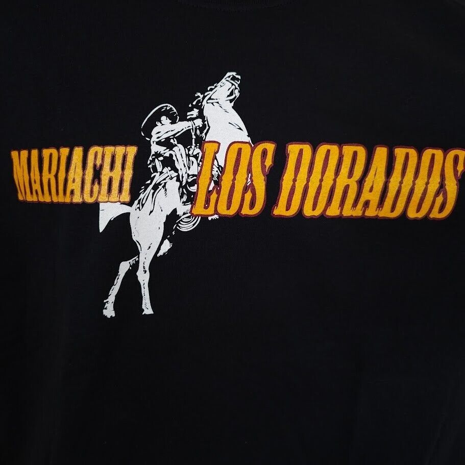 Gildan Mariachi Los Dorados T Shirt Mens Size Large Black Vancouver Size US L / EU 52-54 / 3 - 2 Thumbnail