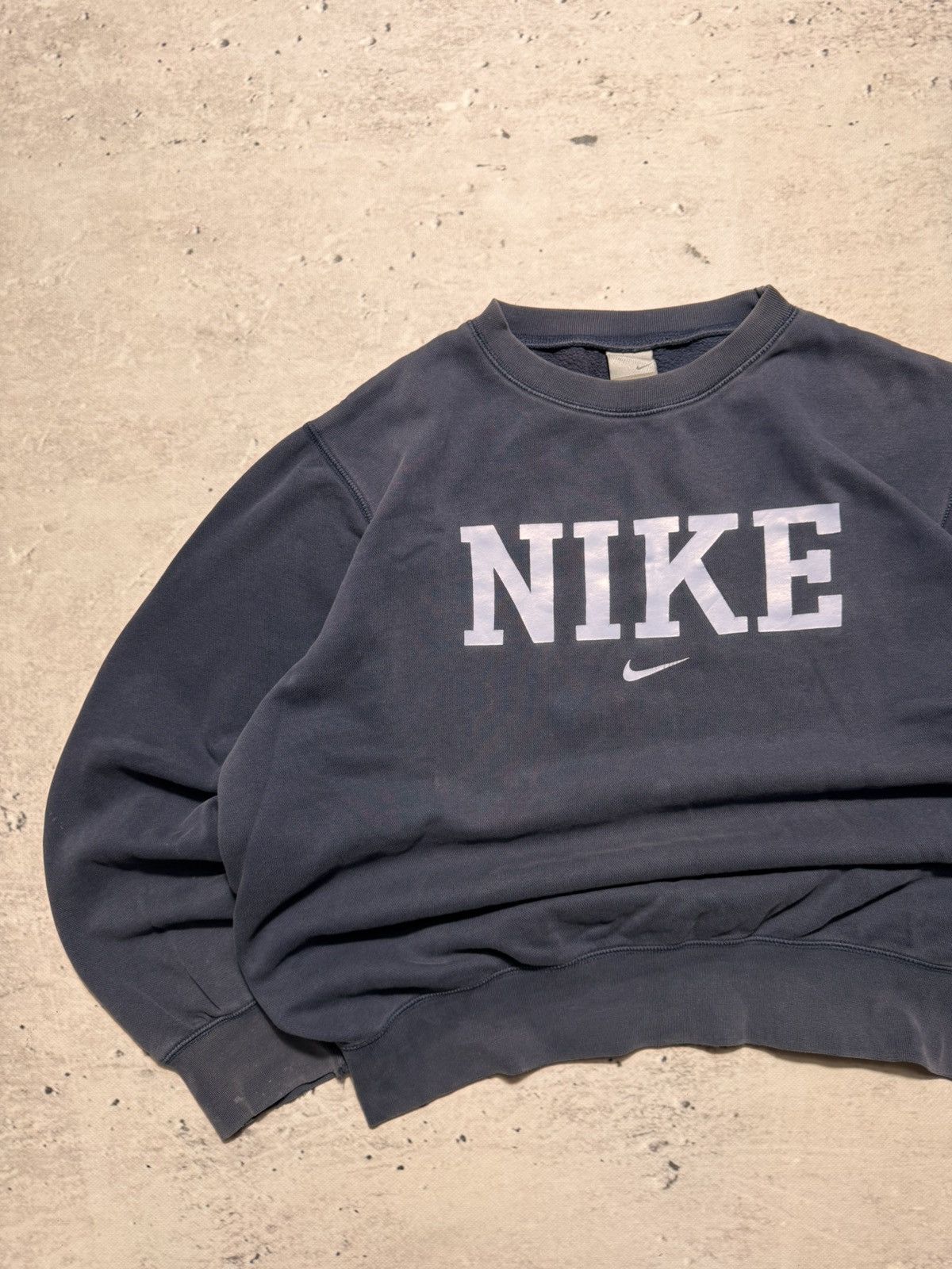 Nike × Vintage NIKE VINTAGE CENTER LOGO OVERSIZE BOXY SWEATSHIRT Size US M / EU 48-50 / 2 - 2 Thumbnail